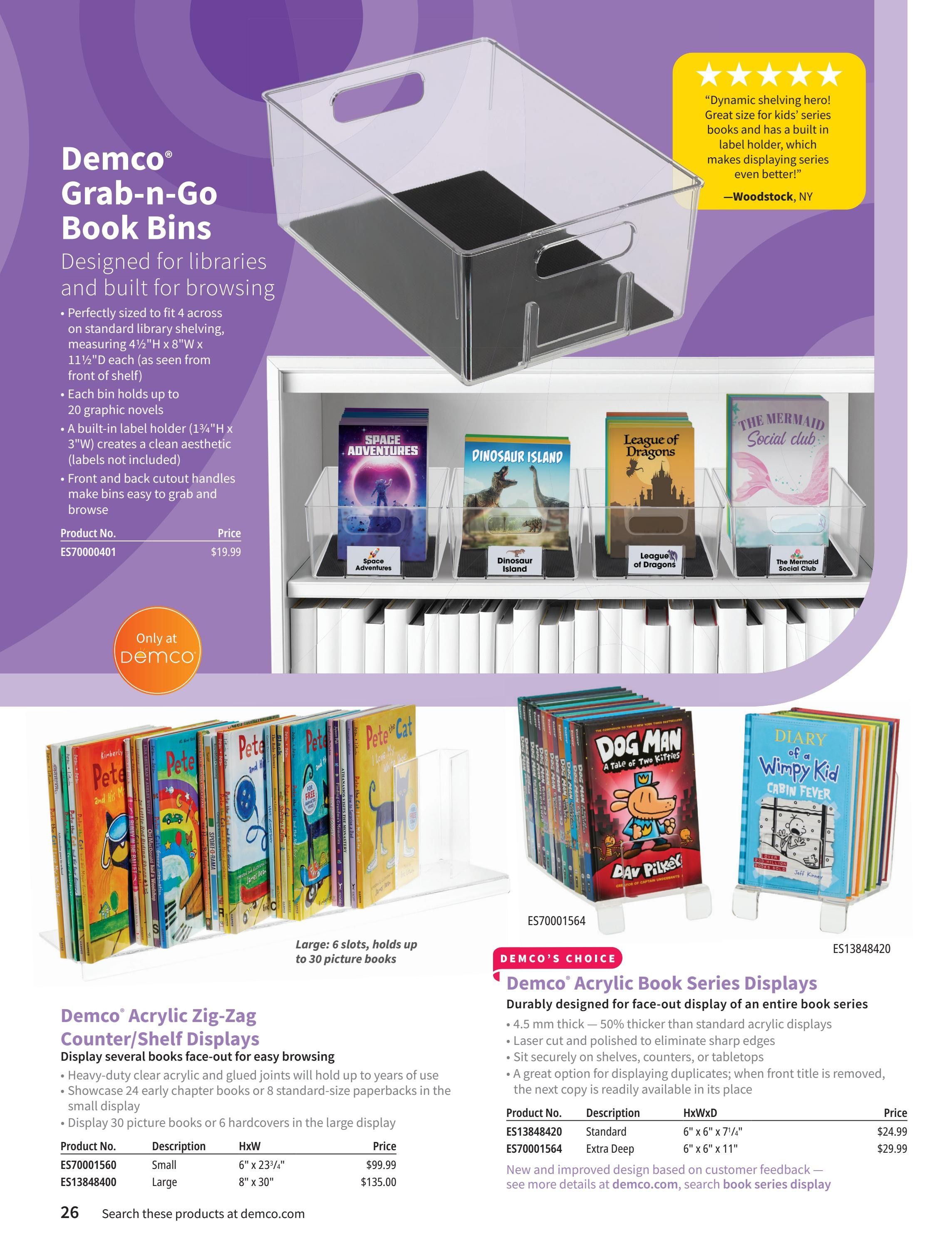 Demco Library Fall Essentials Weekly Ad January 1 - December 31, 2026