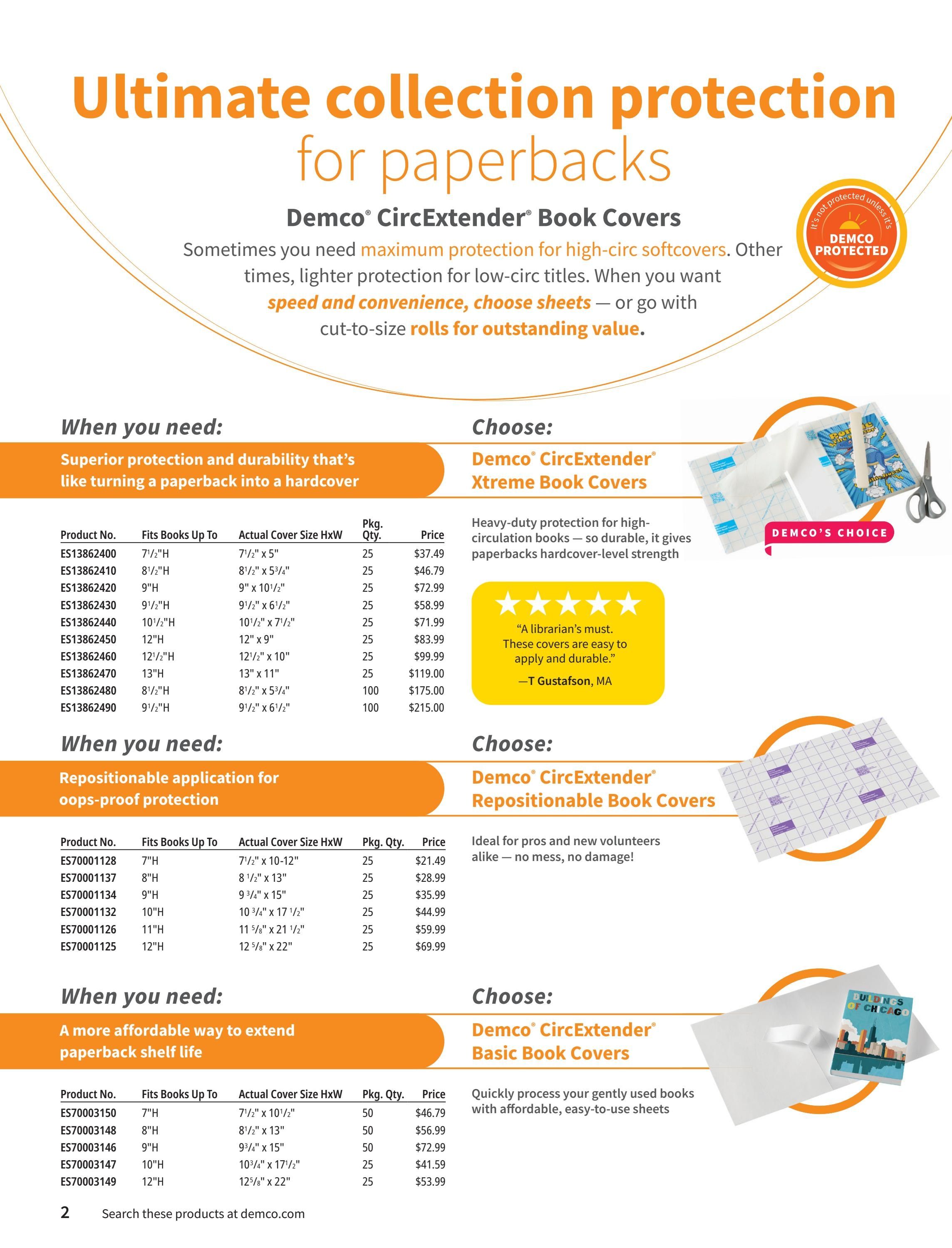 Demco Library Fall Essentials Weekly Ad January 1 - December 31, 2026