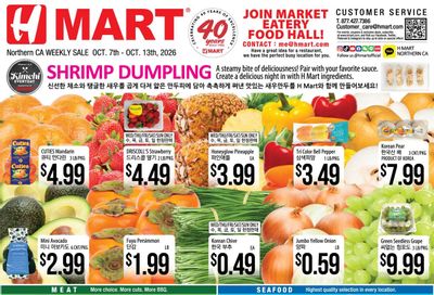 H Mart (San Jose Area, CA) Weekly Ad October 7 - 13, 2026