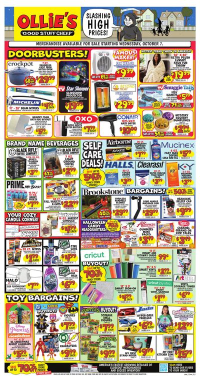 Ollie's Bargain Outlet (Bellamy Area, AL) Weekly Ad October 7 - 14, 2026