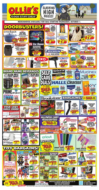 Ollie's Bargain Outlet (Andalusia Area, AL) Weekly Ad October 7 - 14, 2026