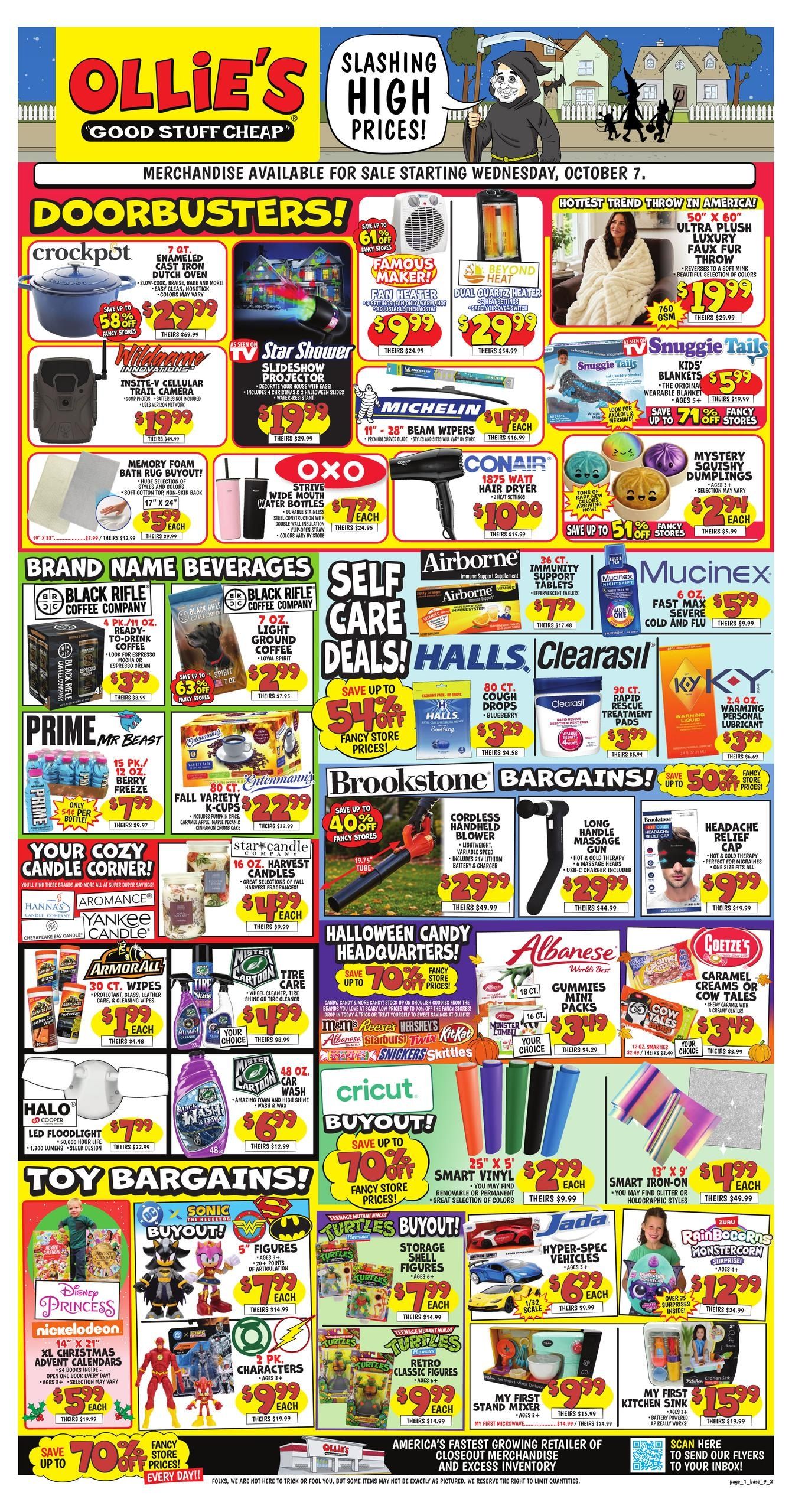 Ollie's Bargain Outlet (Andalusia Area, AL) Weekly Ad October 7 - 14, 2026