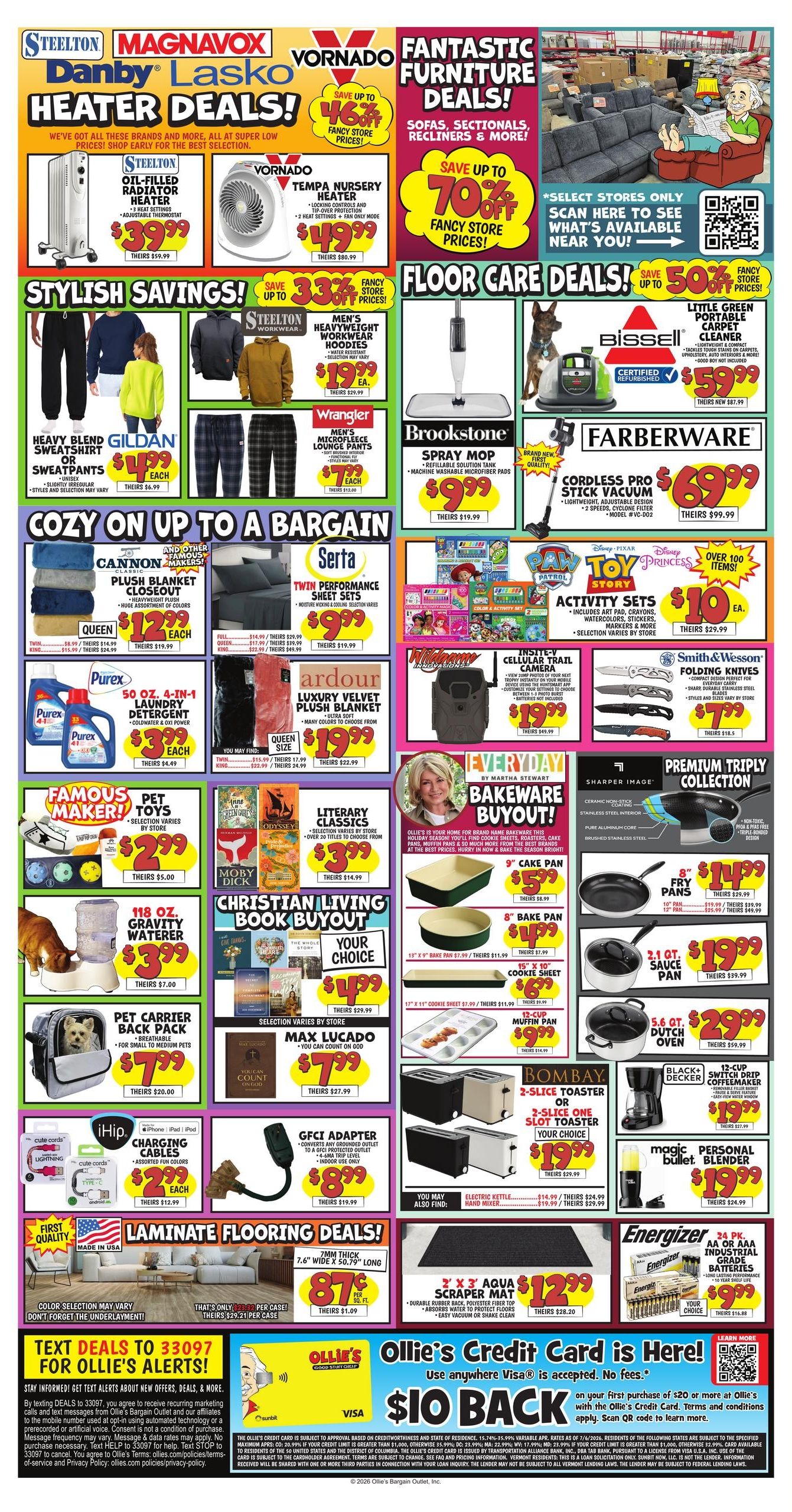 Ollie's Bargain Outlet (Andalusia Area, AL) Weekly Ad October 7 - 14, 2026
