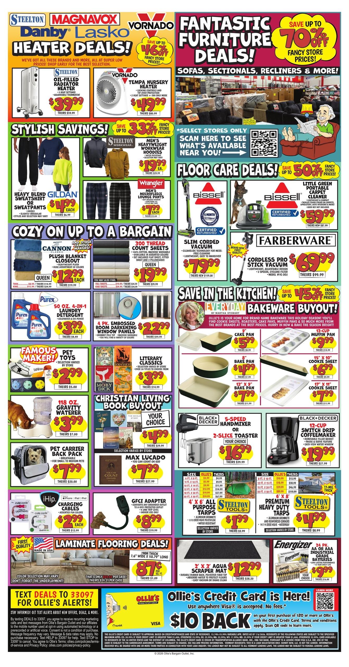 Ollie's Bargain Outlet (Bellevue Area, IA) Weekly Ad October 7 - 14, 2026