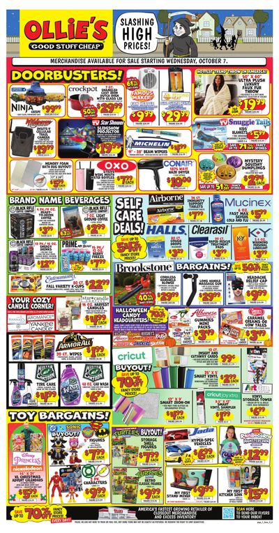 Ollie's Bargain Outlet (Bridgeport Area, CT) Weekly Ad October 7 - 14, 2026
