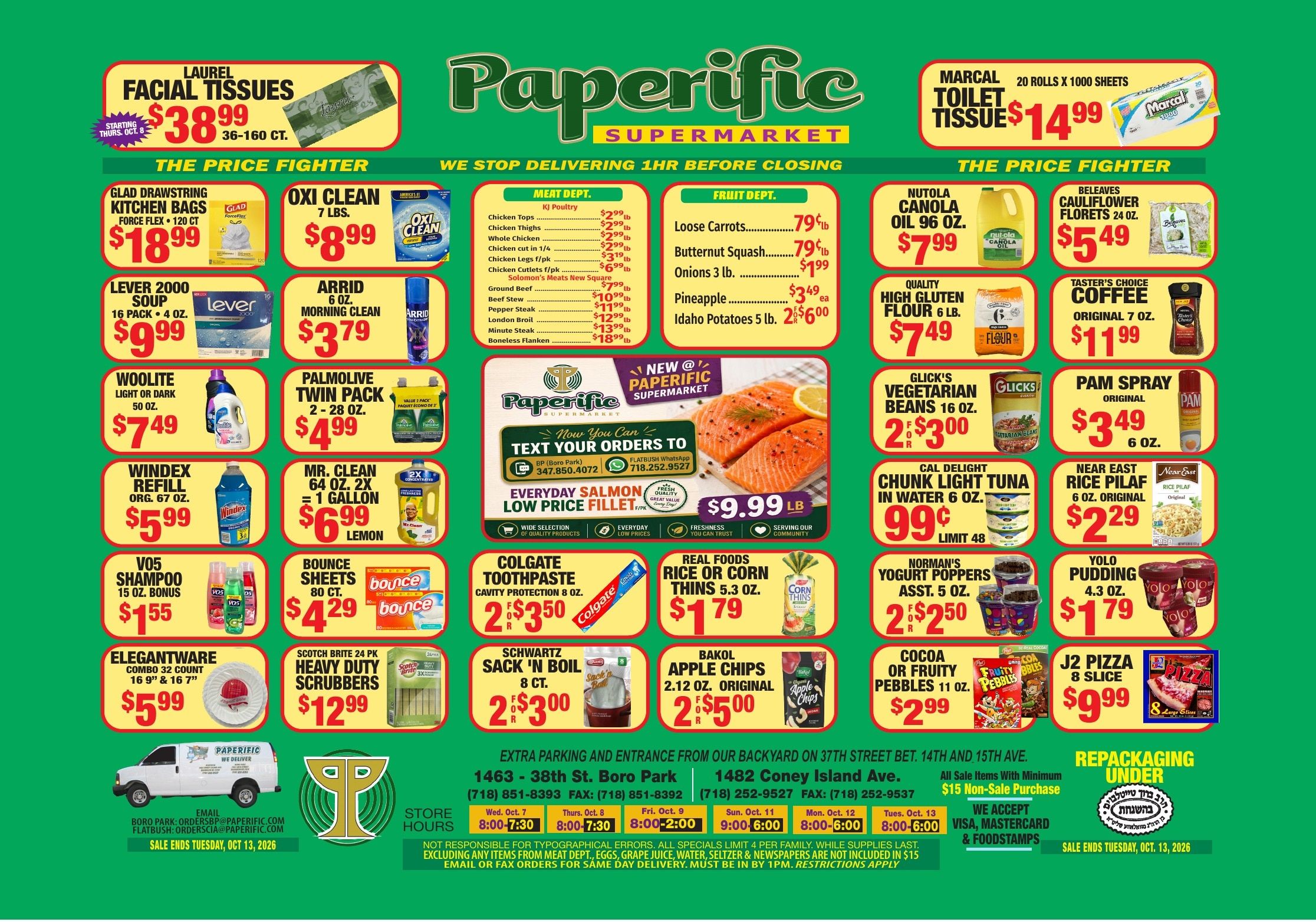 Paperific Weekly Ad October 7 - 13, 2026
