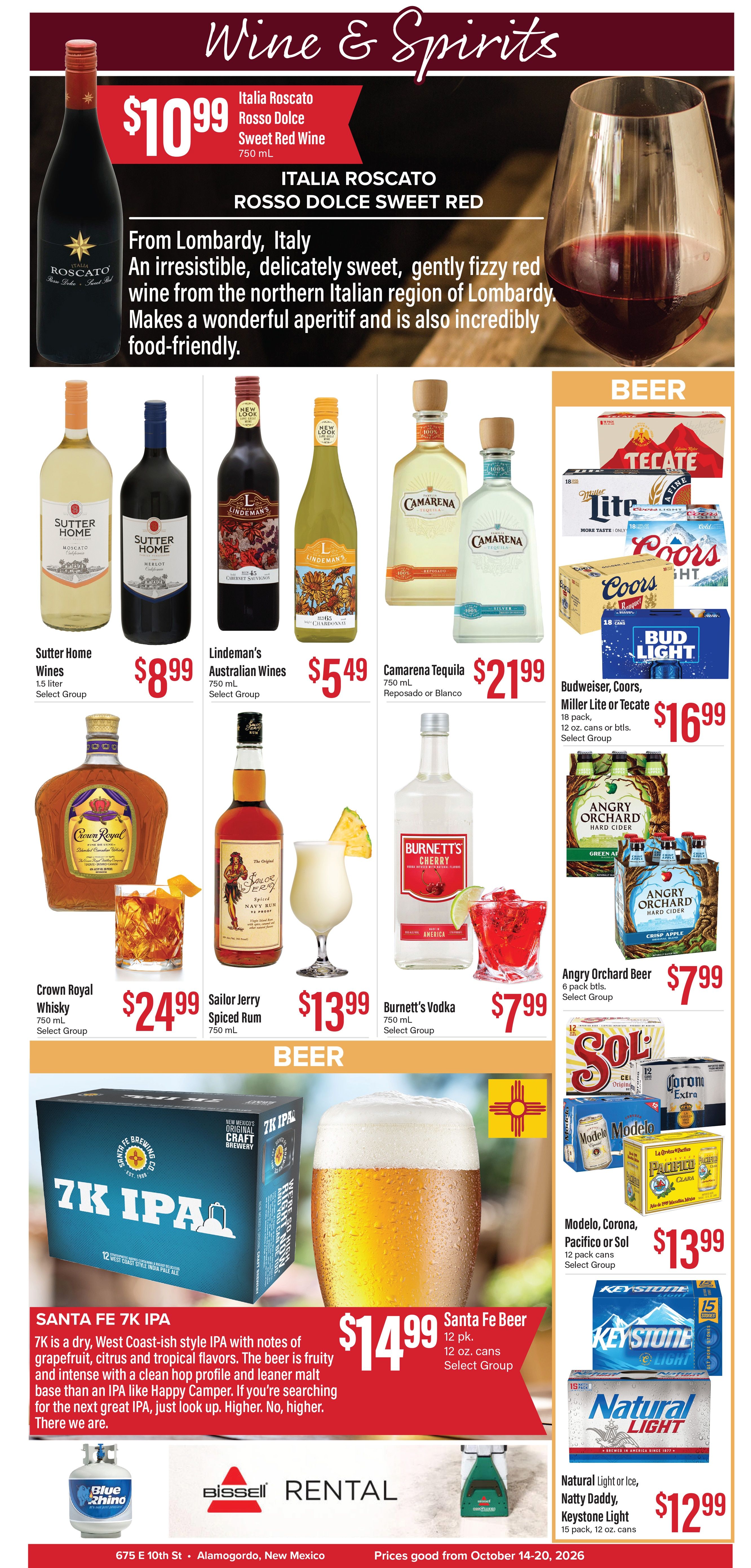 Lowe's Signature Market Weekly Ad October 14 - 20, 2026