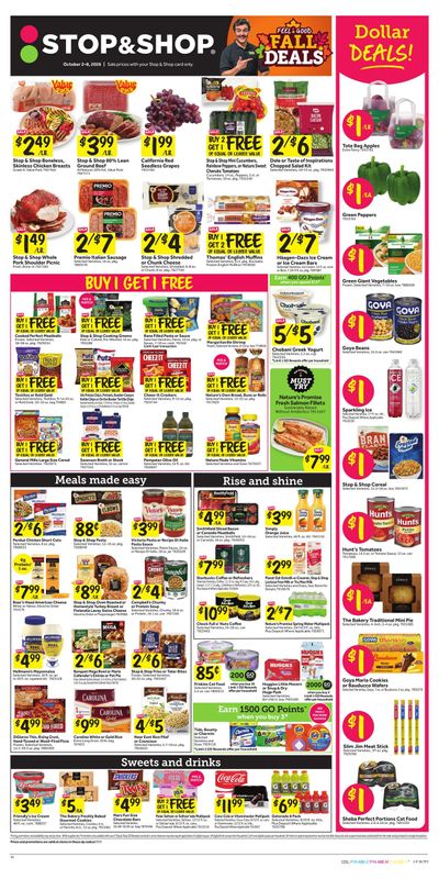 Stop & Shop (Cresskill-Tenafly Area, NJ) Weekly Ad October 2 - 8, 2026