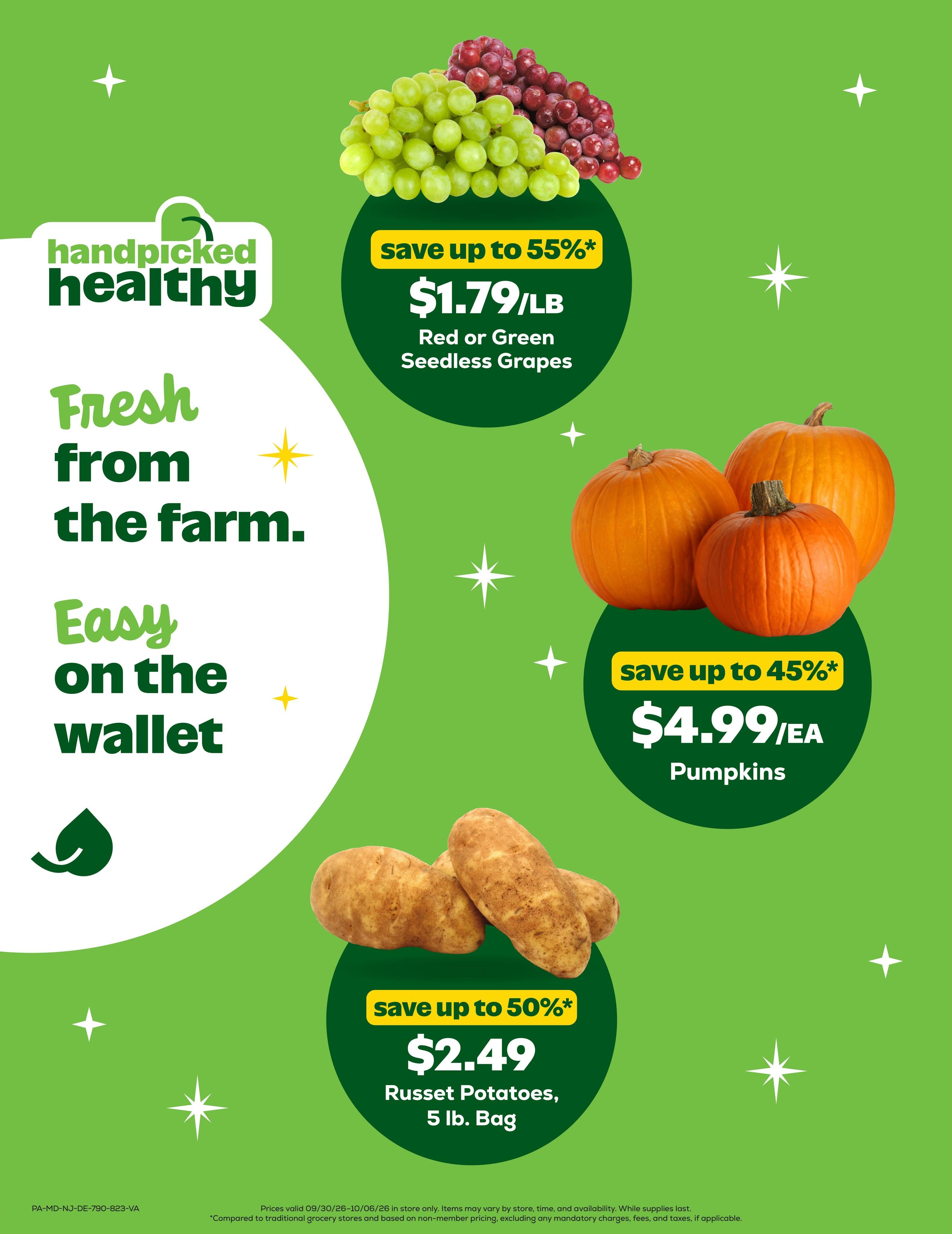 Grocery Outlet (Kenton-Smyrna Area, DE) Weekly Ad September 30 - October 6, 2026