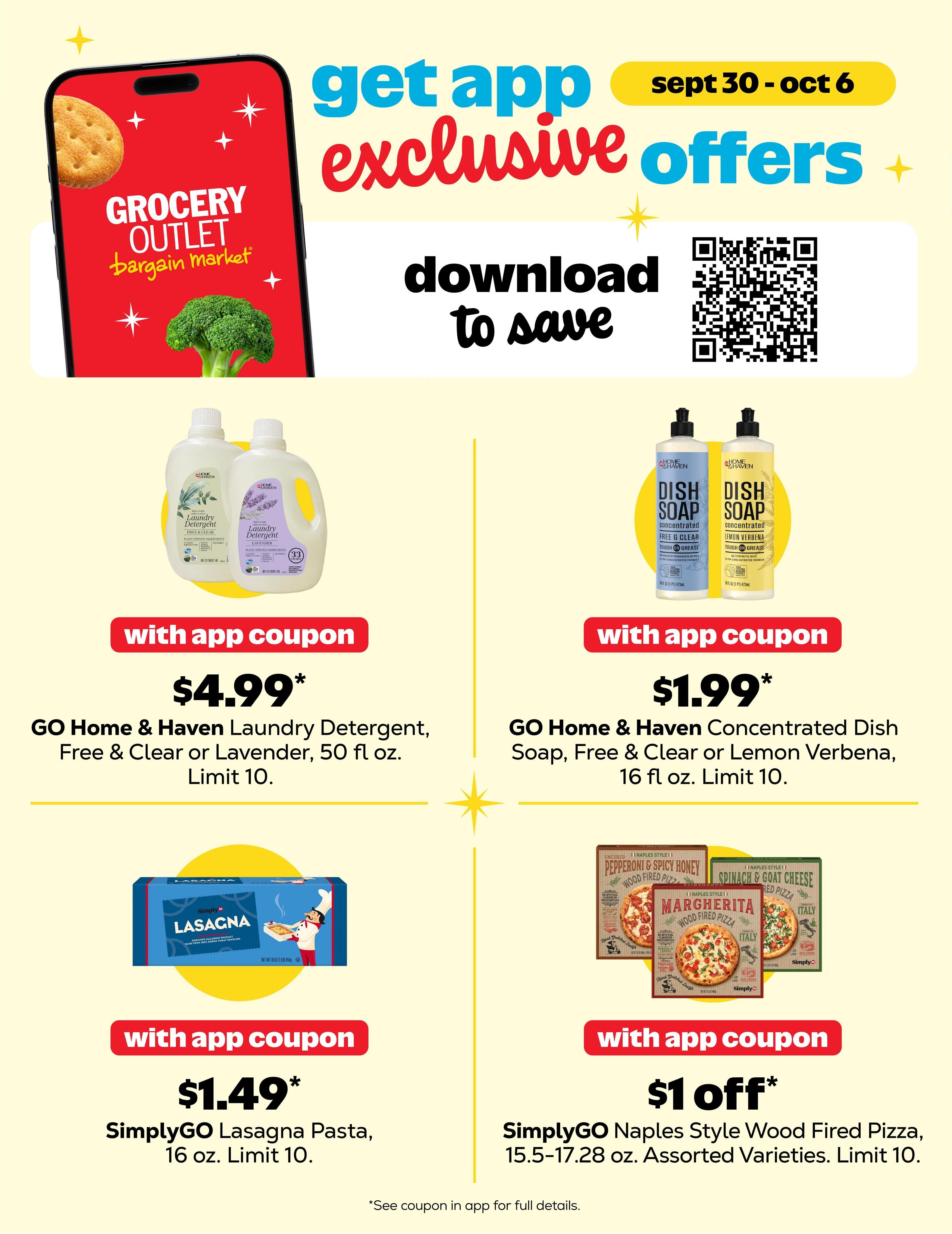 Grocery Outlet (Kenton-Smyrna Area, DE) Weekly Ad September 30 - October 6, 2026