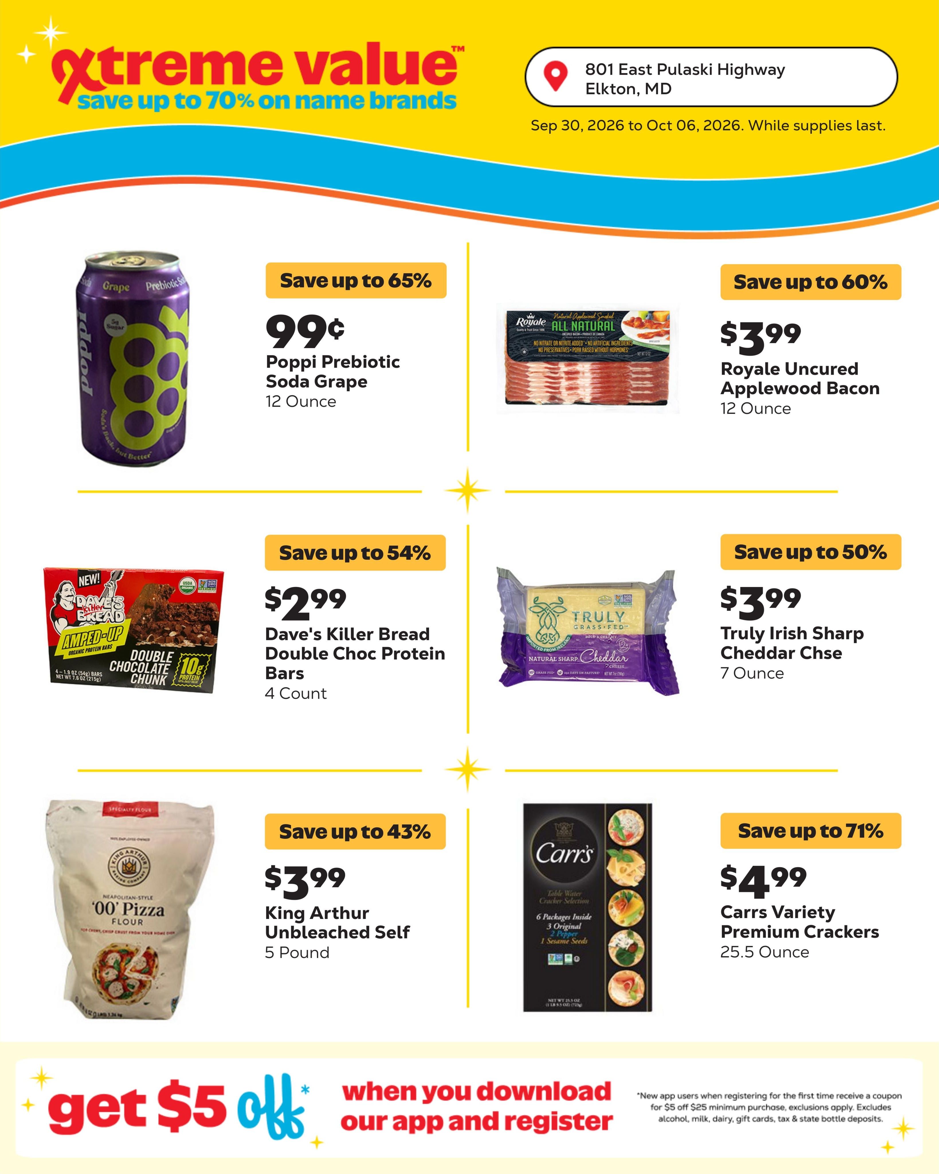 Grocery Outlet (Kenton-Smyrna Area, DE) Weekly Ad September 30 - October 6, 2026