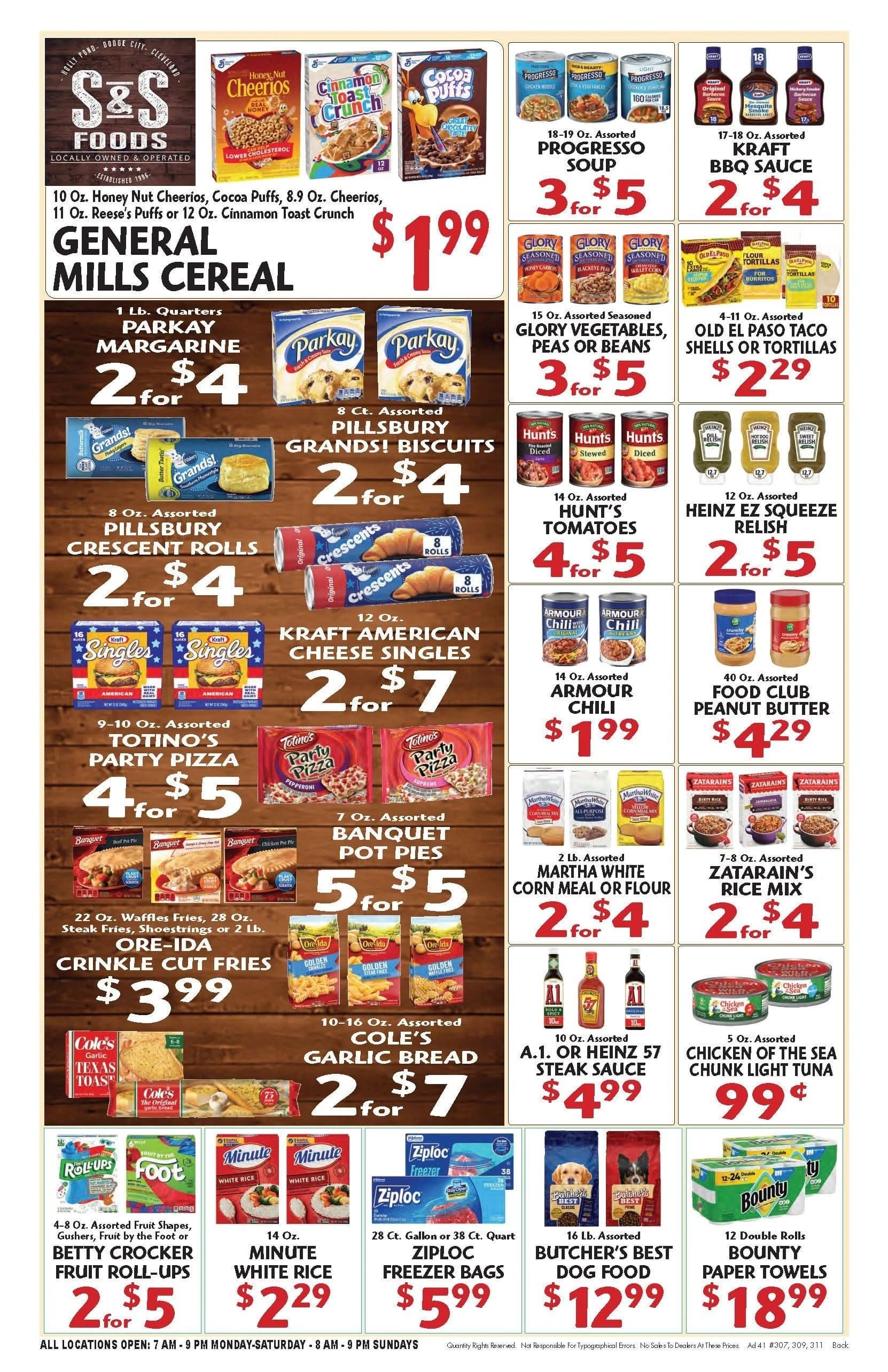 S&S Foods Alabama Weekly Ad October 7 - 13, 2026