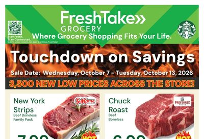 FreshTake Grocery Weekly Ad October 7 - 13, 2026