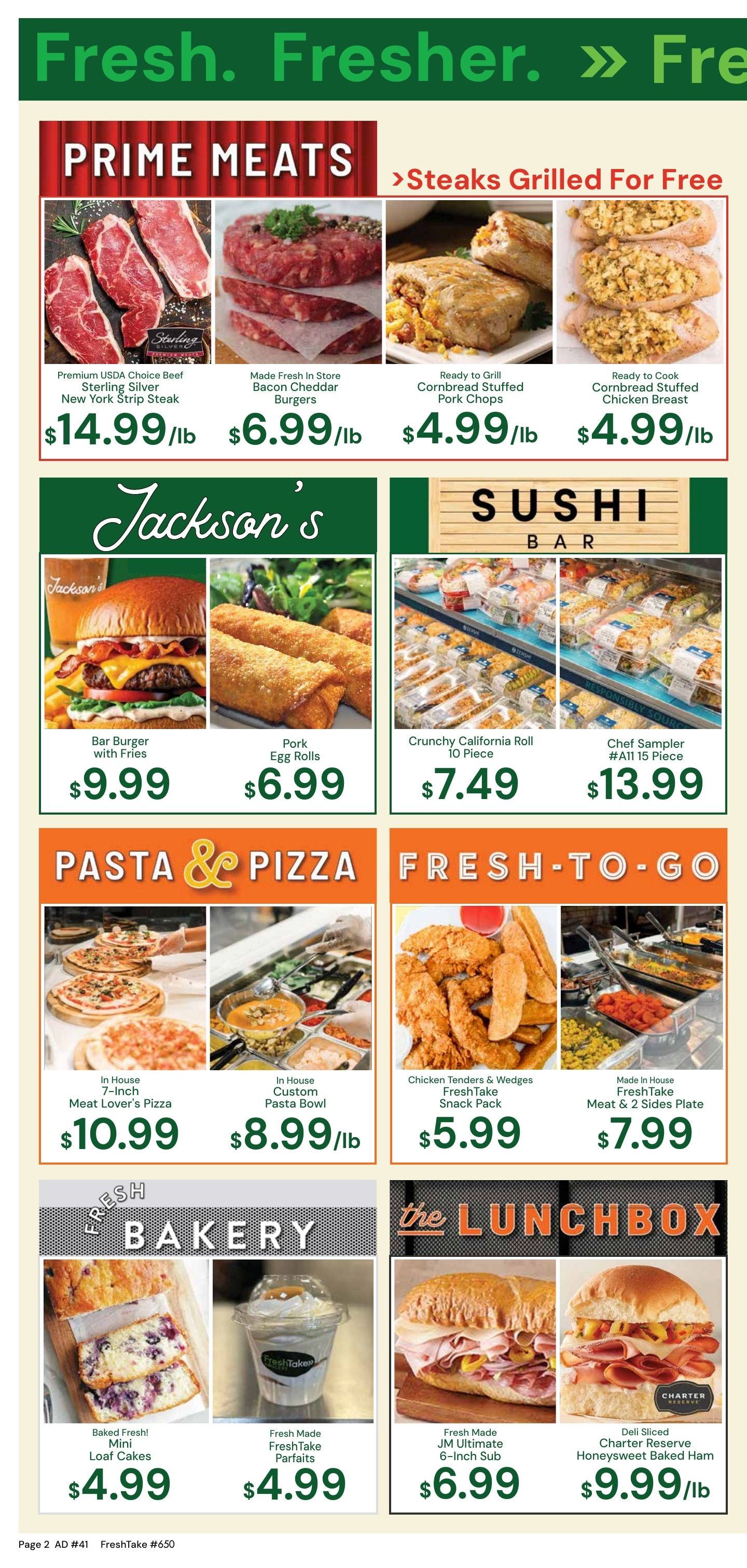 FreshTake Grocery Weekly Ad October 7 - 13, 2026