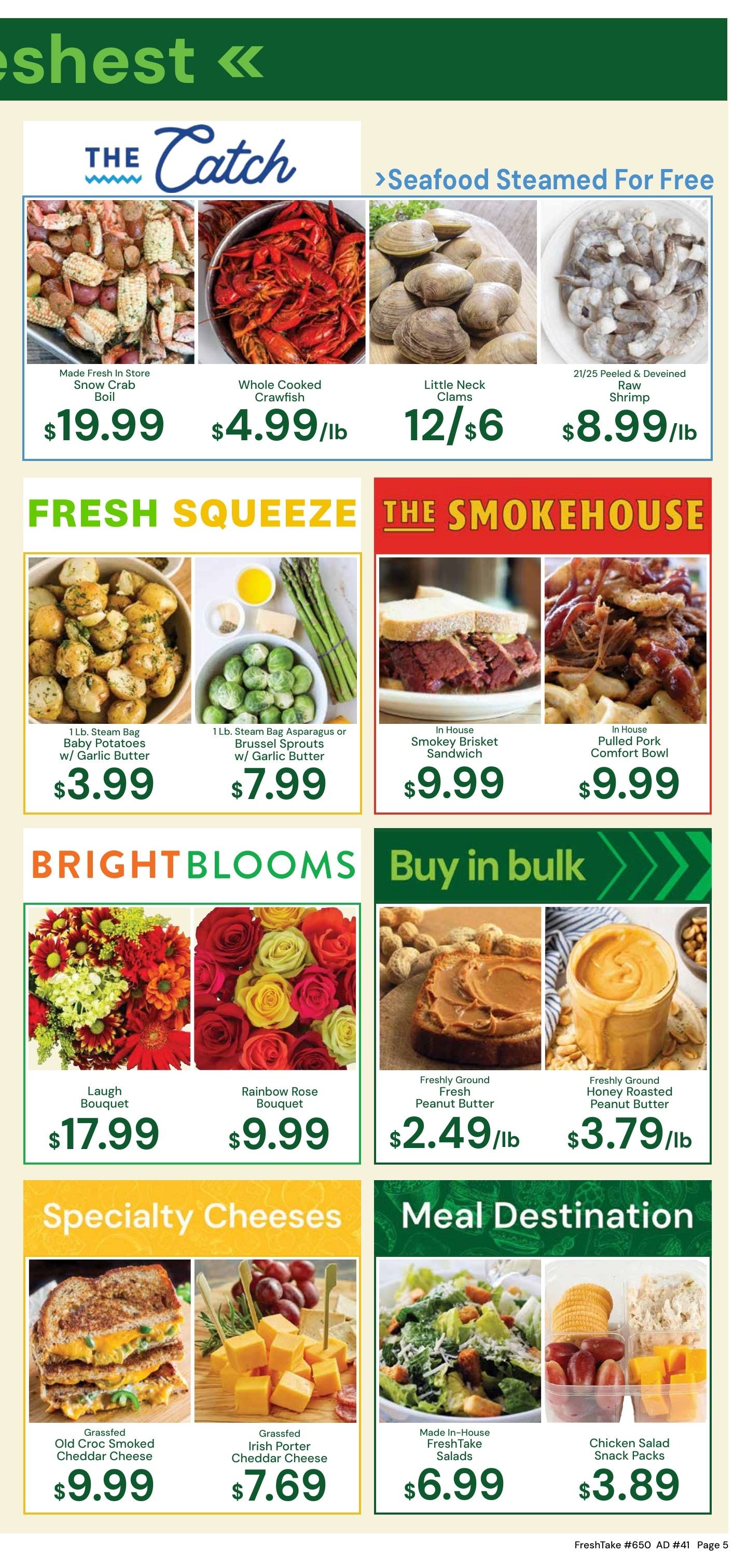 FreshTake Grocery Weekly Ad October 7 - 13, 2026