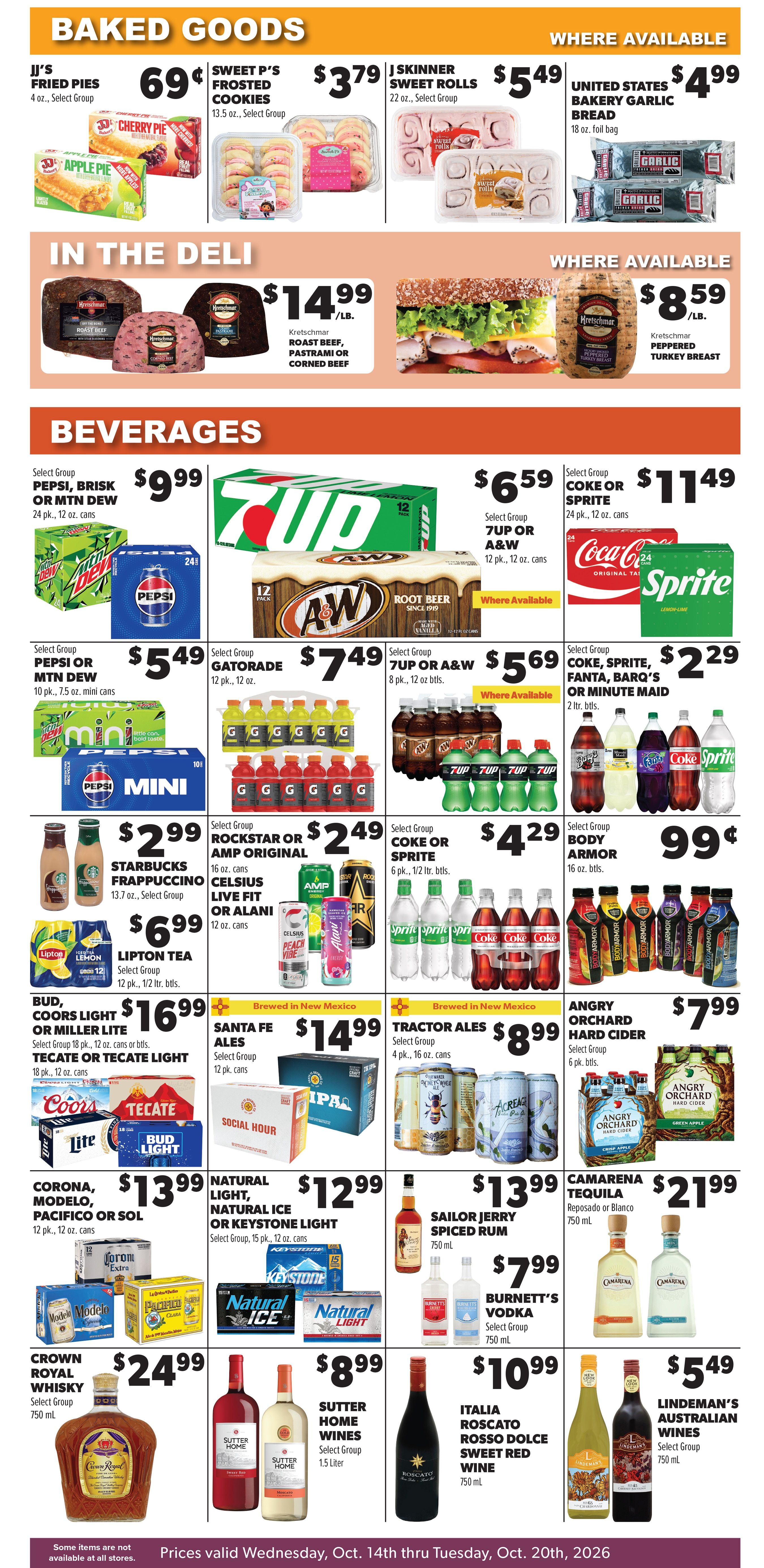Super Save Weekly Ad October 14 - 20, 2026