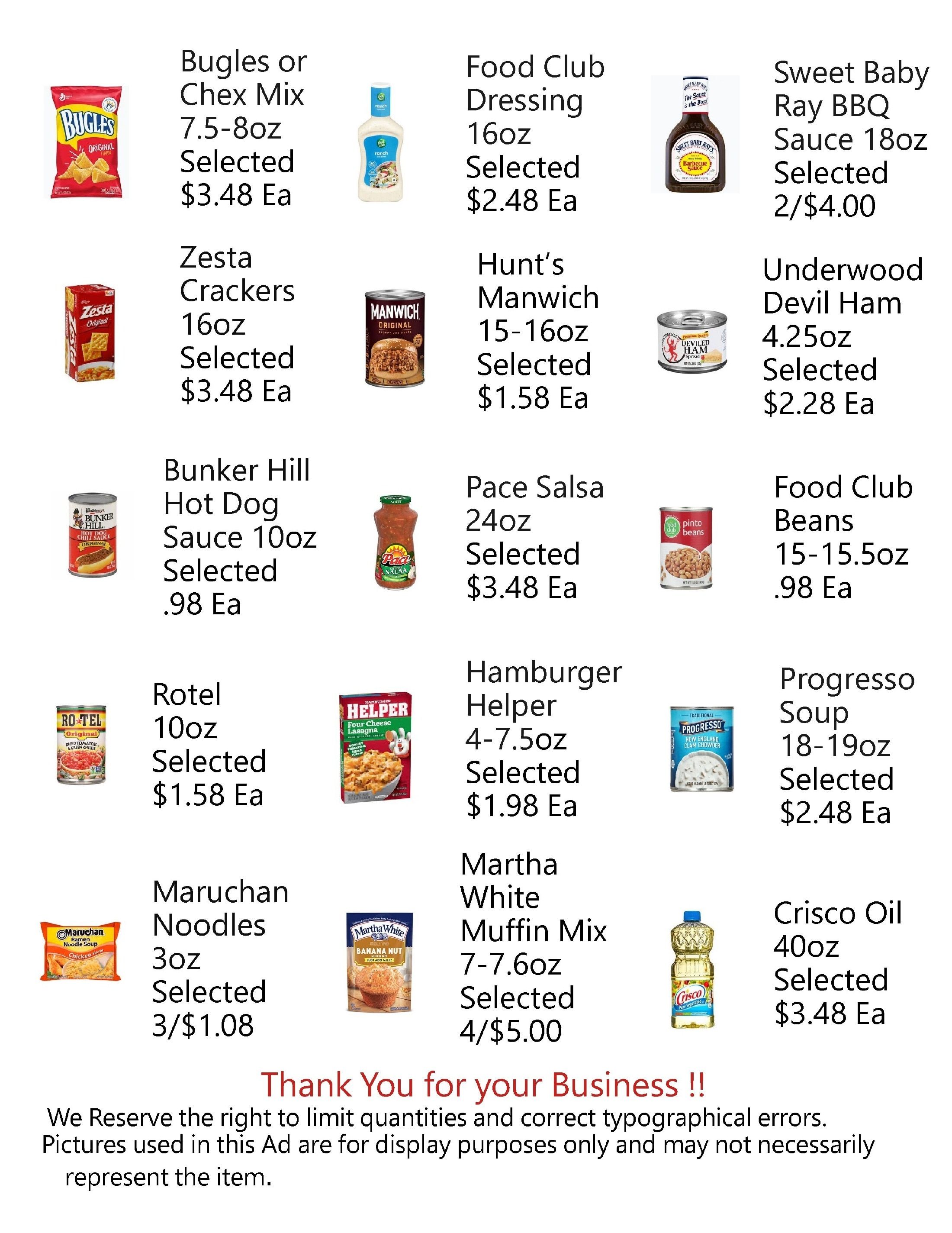 Fresh Cuts of Seagrove Weekly Ad October 7 - 13, 2026
