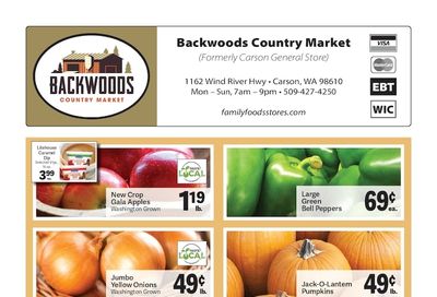 Backwoods Country Market Weekly Ad October 7 - 13, 2026