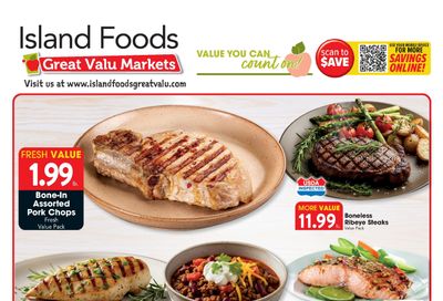 Island Foods Great Valu Weekly Ad October 7 - 13, 2026