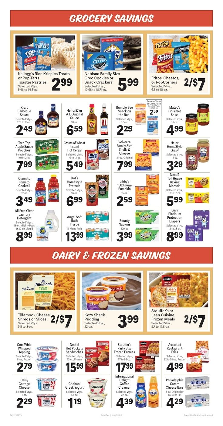 Manson Bay Market Weekly Ad October 7 - 13, 2026