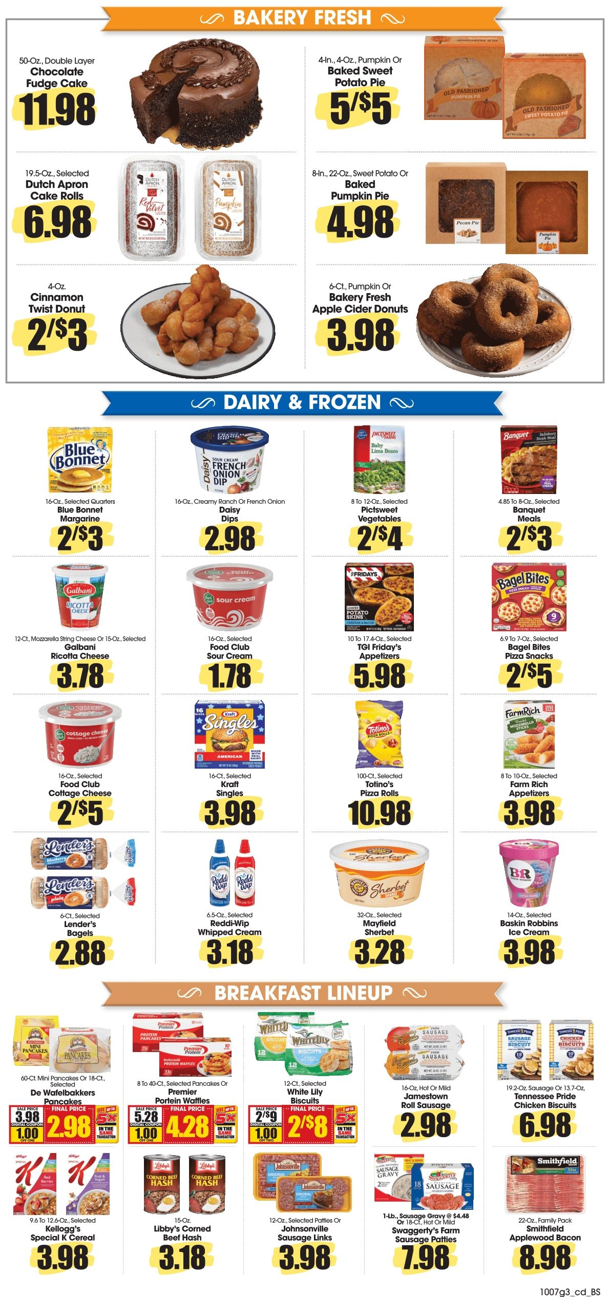 B&T's Food Fresh Market Weekly Ad October 7 - 13, 2026