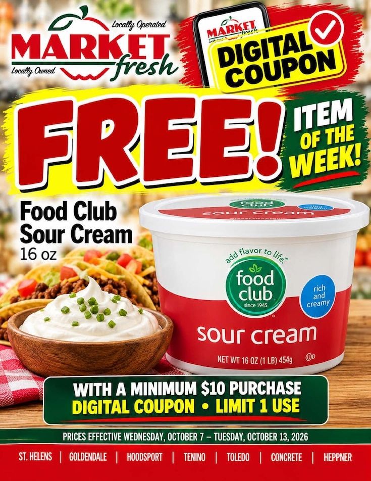 Concrete Market Fresh Weekly Ad October 7 - 13, 2026