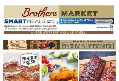 Brothers Market (St. Joseph, MO) Weekly Ad October 7 - 14, 2026
