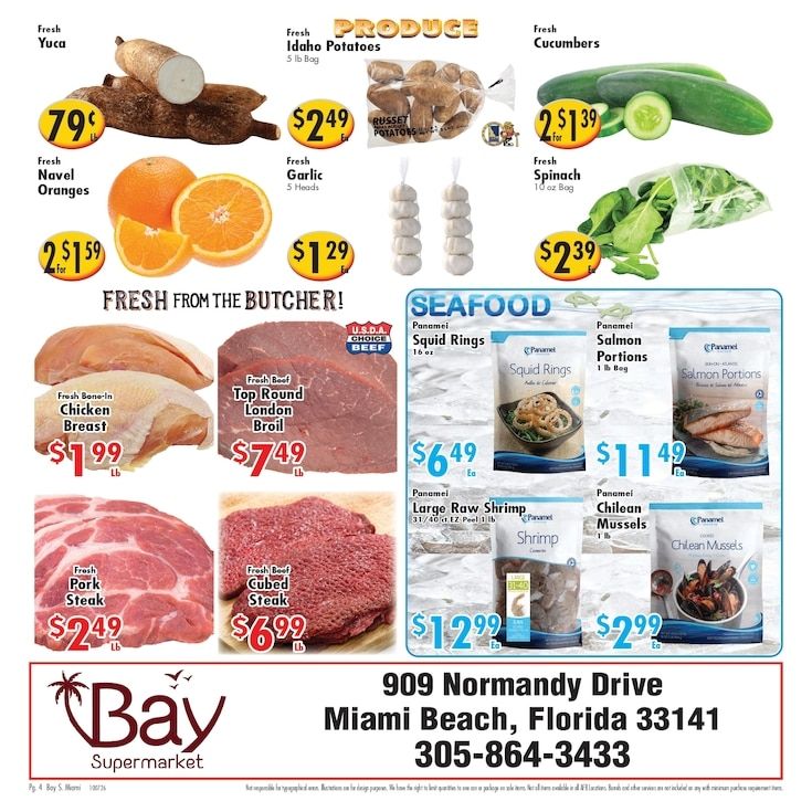 Ideal Food Basket (Miami Beach, FL) Weekly Ad October 14 - 20, 2026
