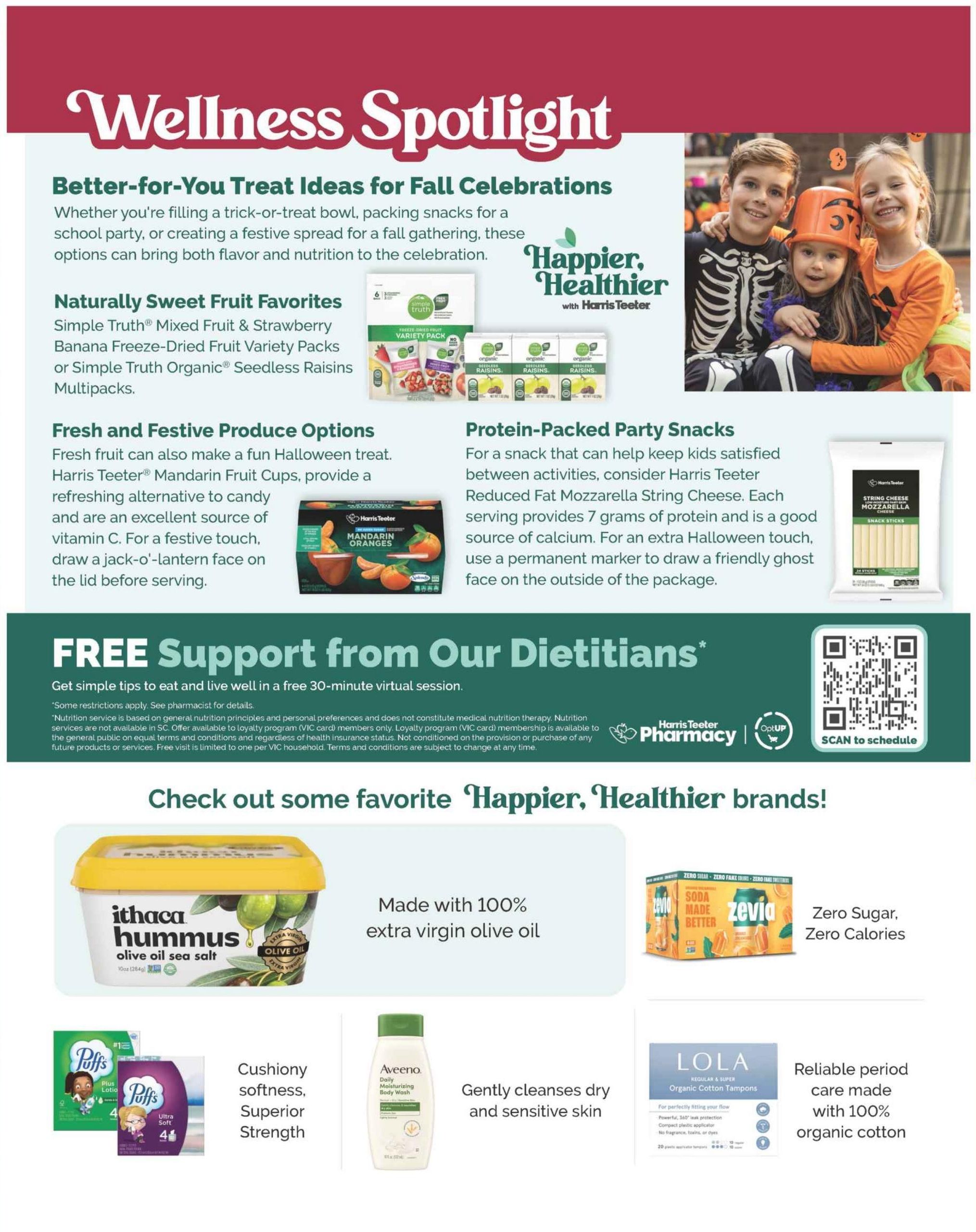 Harris Teeter October Issue Weekly Ad October 7 - November 3, 2026