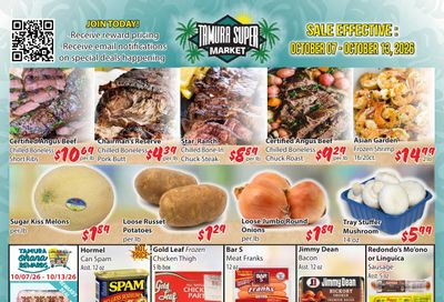 Tamura Super Market Weekly Ad October 7 - 13, 2026