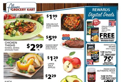 Alliance Grocery Kart Weekly Ad October 7 - 13, 2026