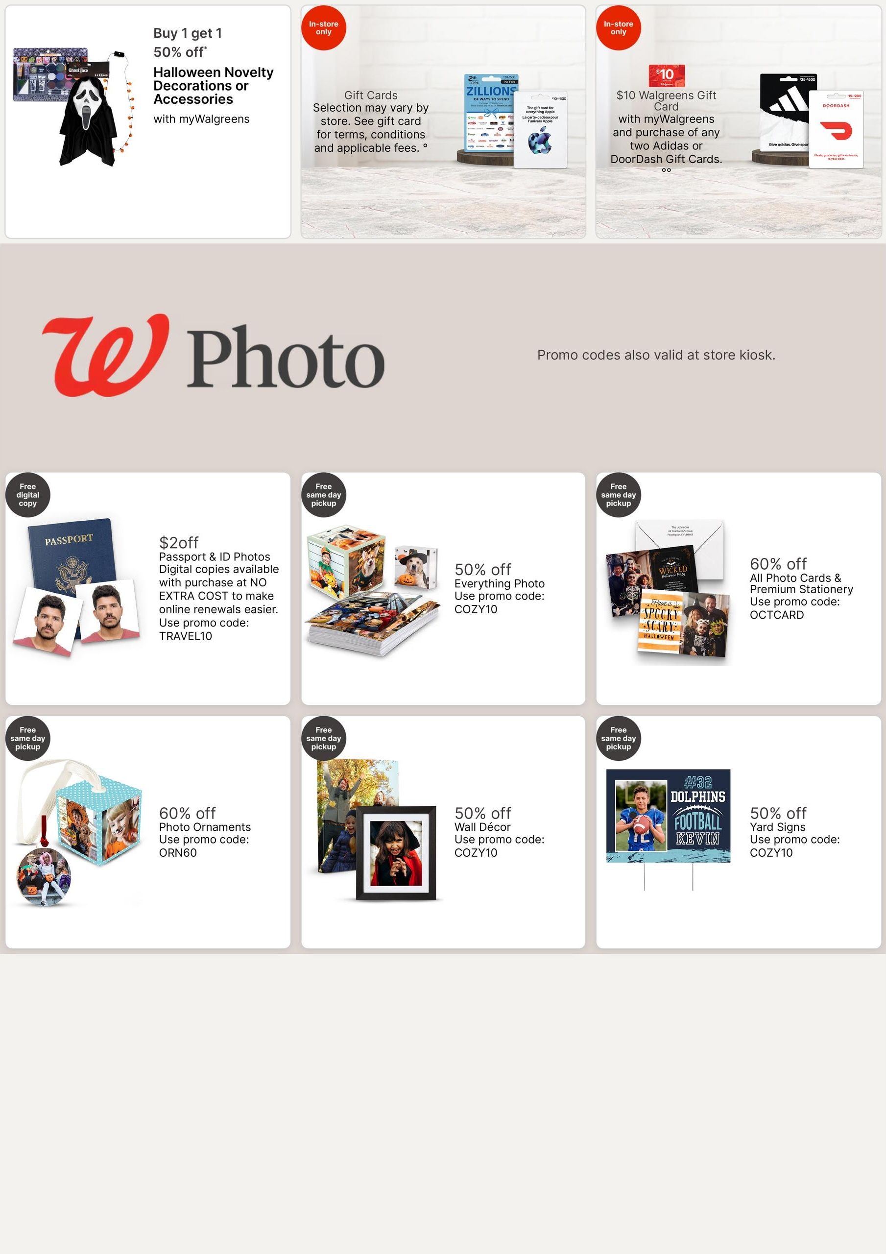Walgreens (Allegany Area, NY) Weekly Ad October 11 - 17, 2026