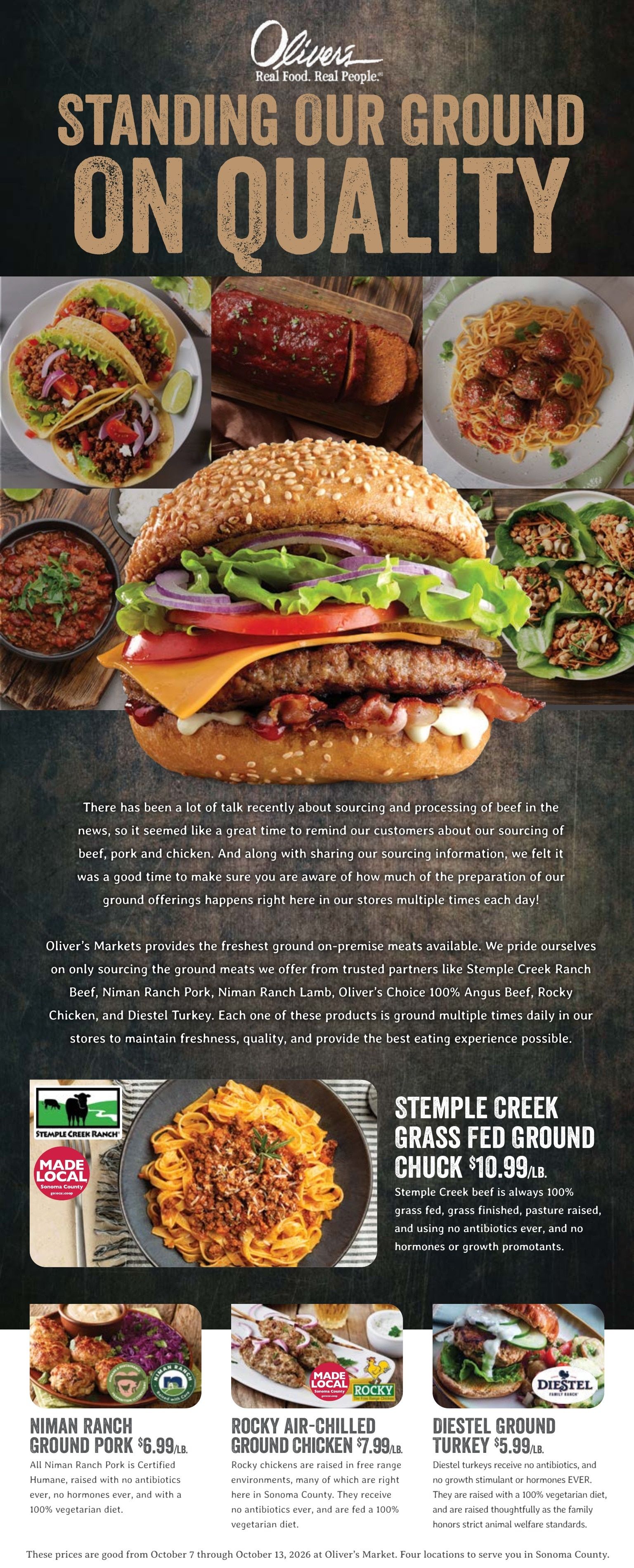 Oliver's Market Weekly Ad October 7 - 13, 2026