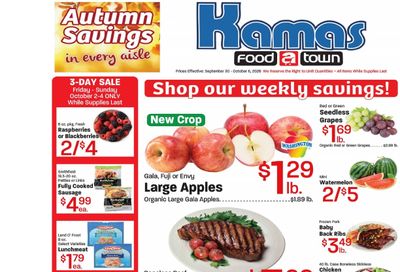 Kamas FoodTown (Kamas, UT) Weekly Ad September 30 - October 6, 2026