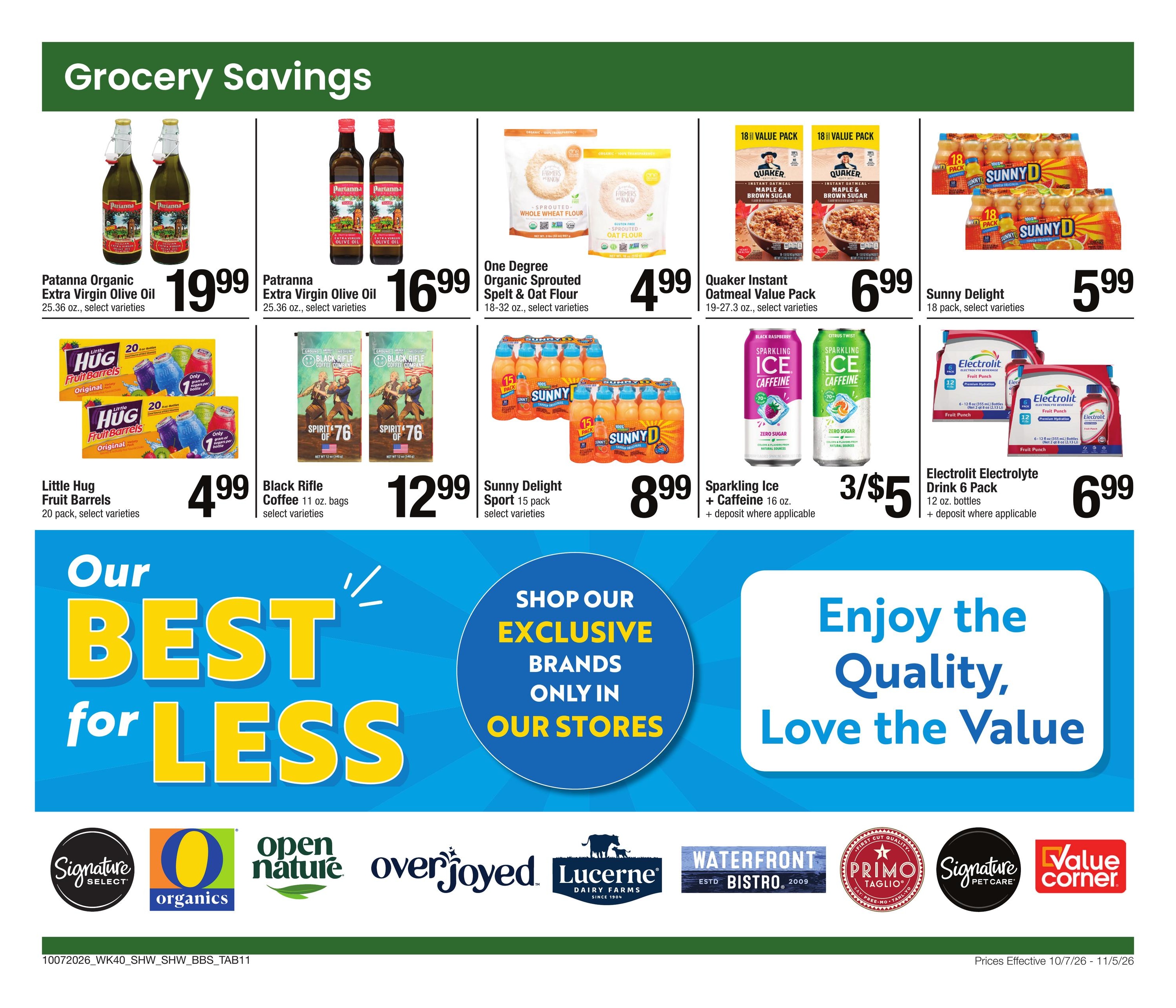 Shaw's Big Book of Savings Weekly Ad October 7 - November 5, 2026