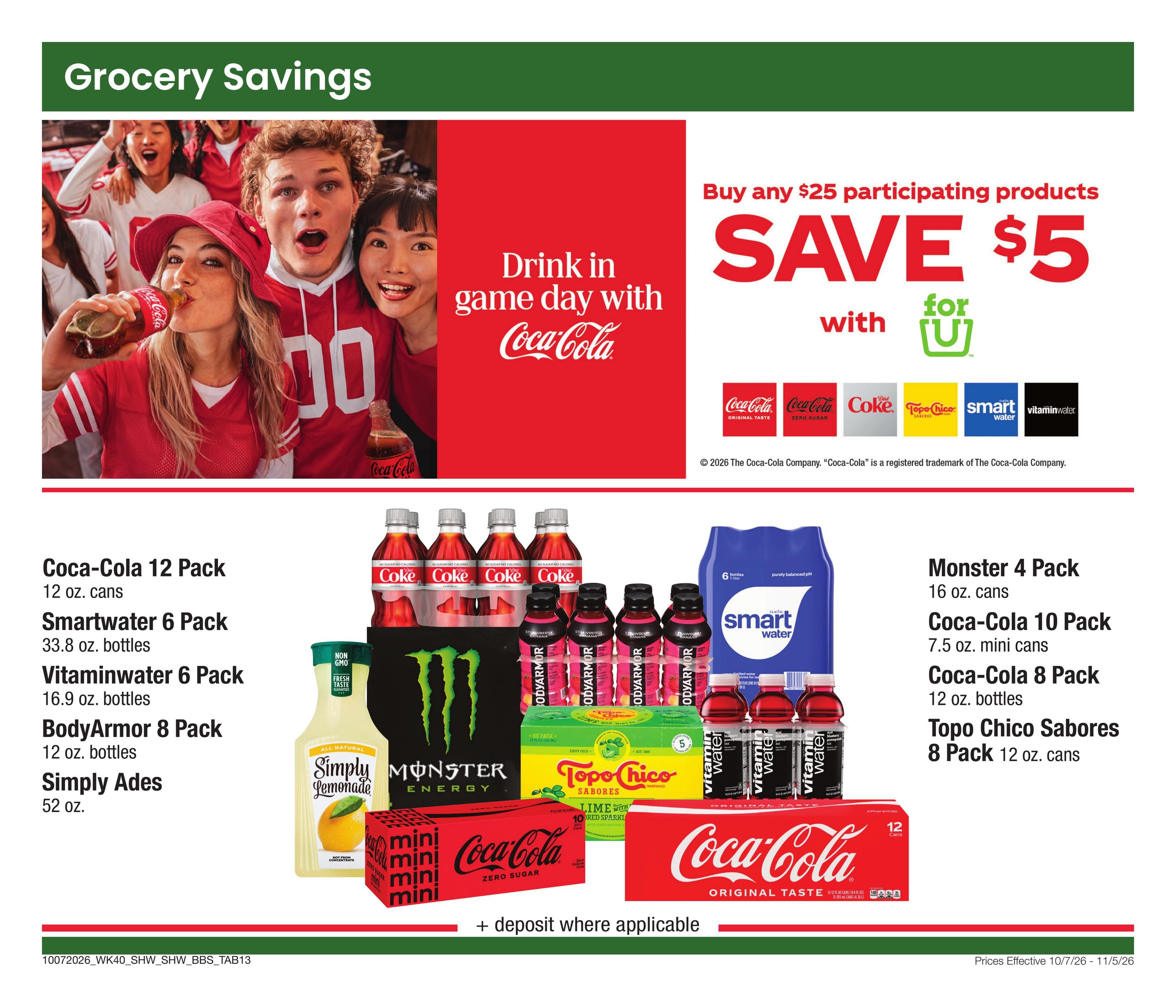 Shaw's Big Book of Savings Weekly Ad October 7 - November 5, 2026