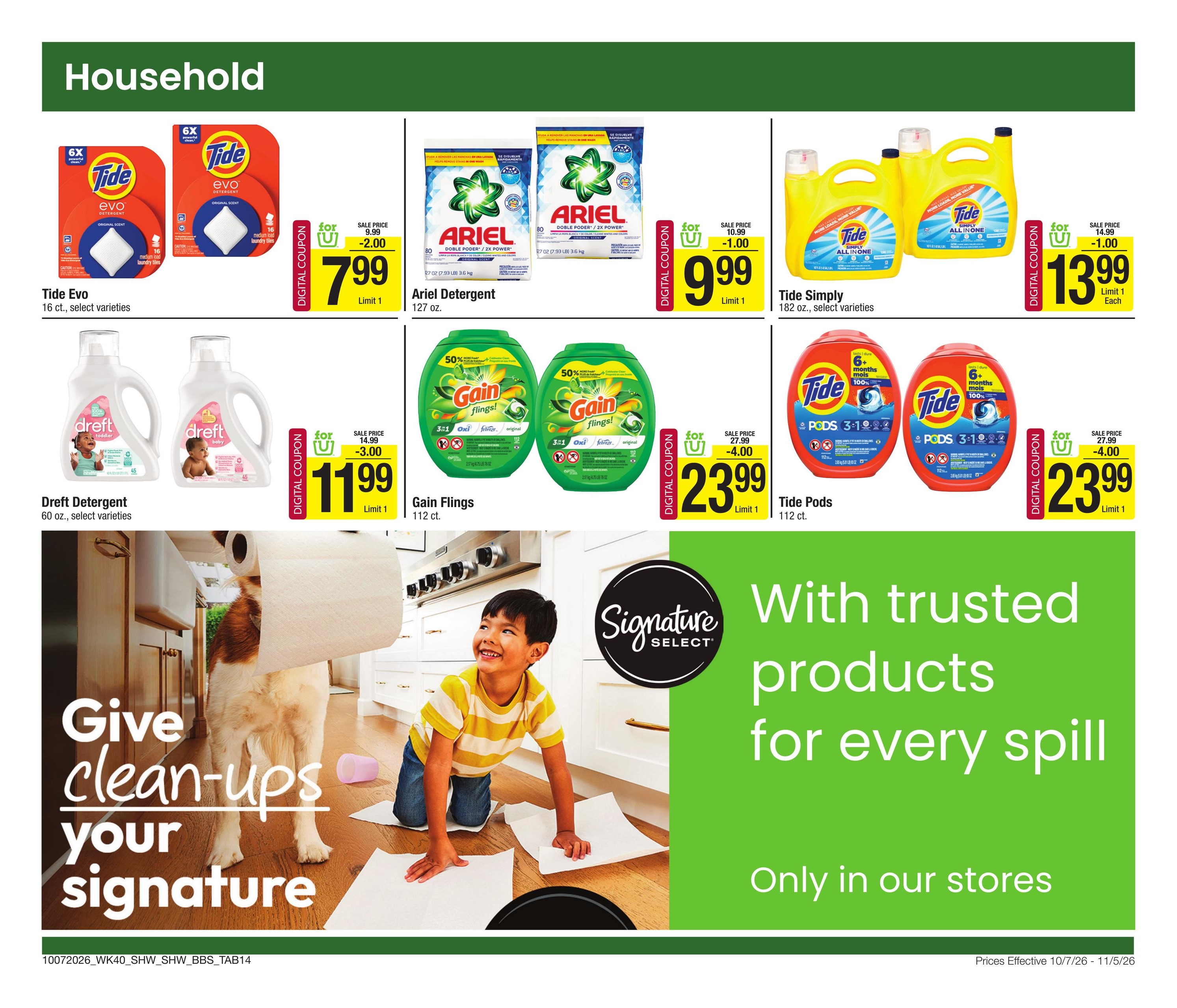 Shaw's Big Book of Savings Weekly Ad October 7 - November 5, 2026