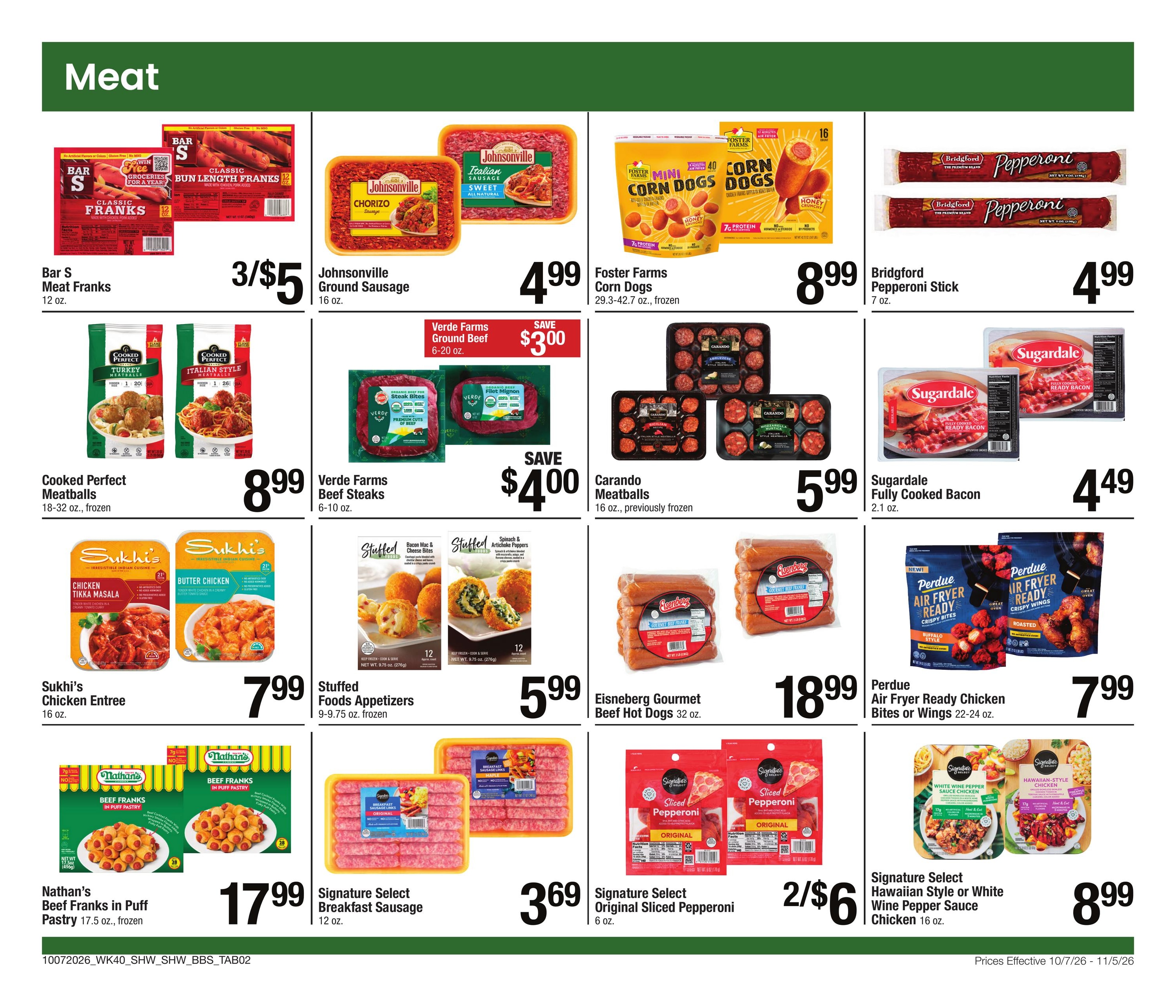 Shaw's Big Book of Savings Weekly Ad October 7 - November 5, 2026