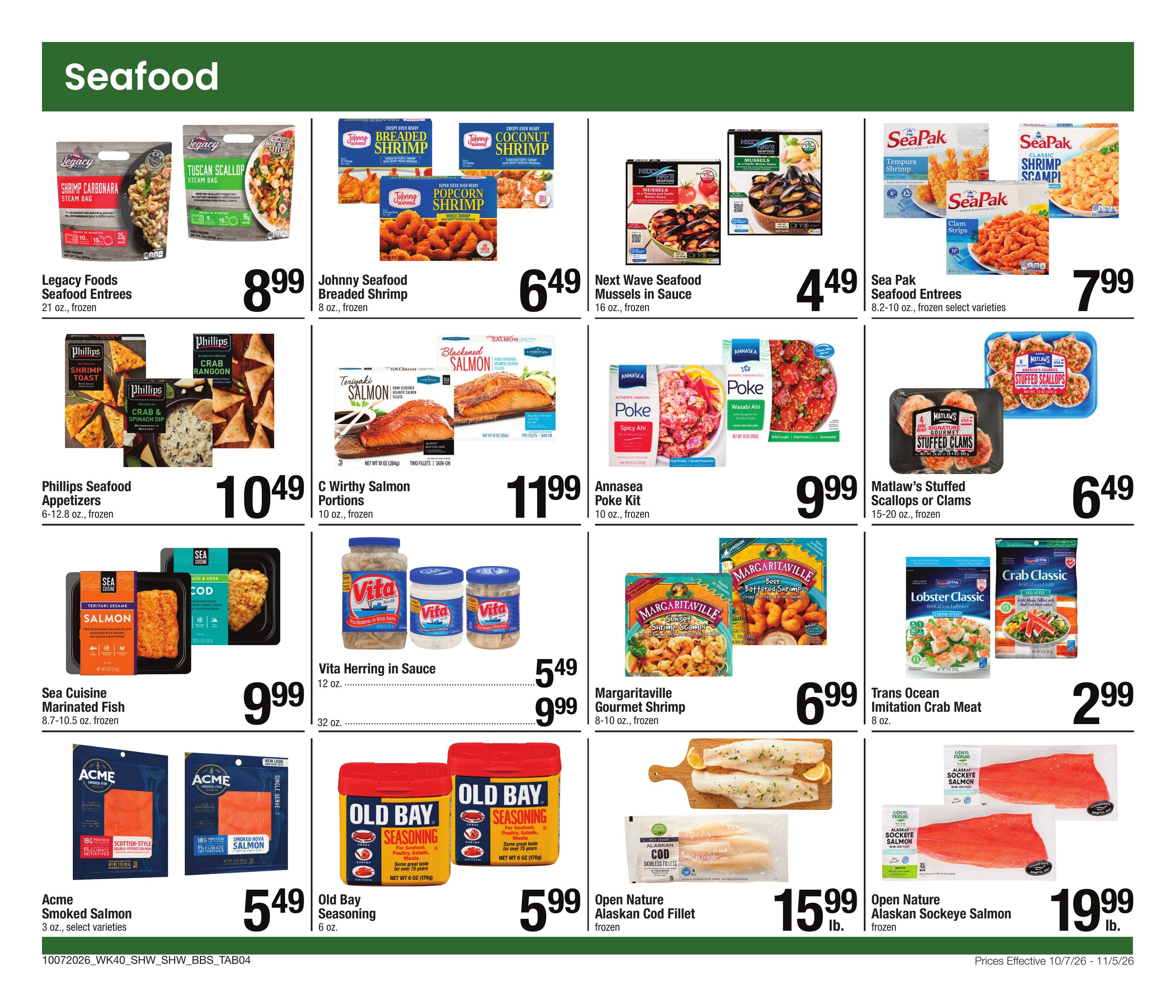 Shaw's Big Book of Savings Weekly Ad October 7 - November 5, 2026
