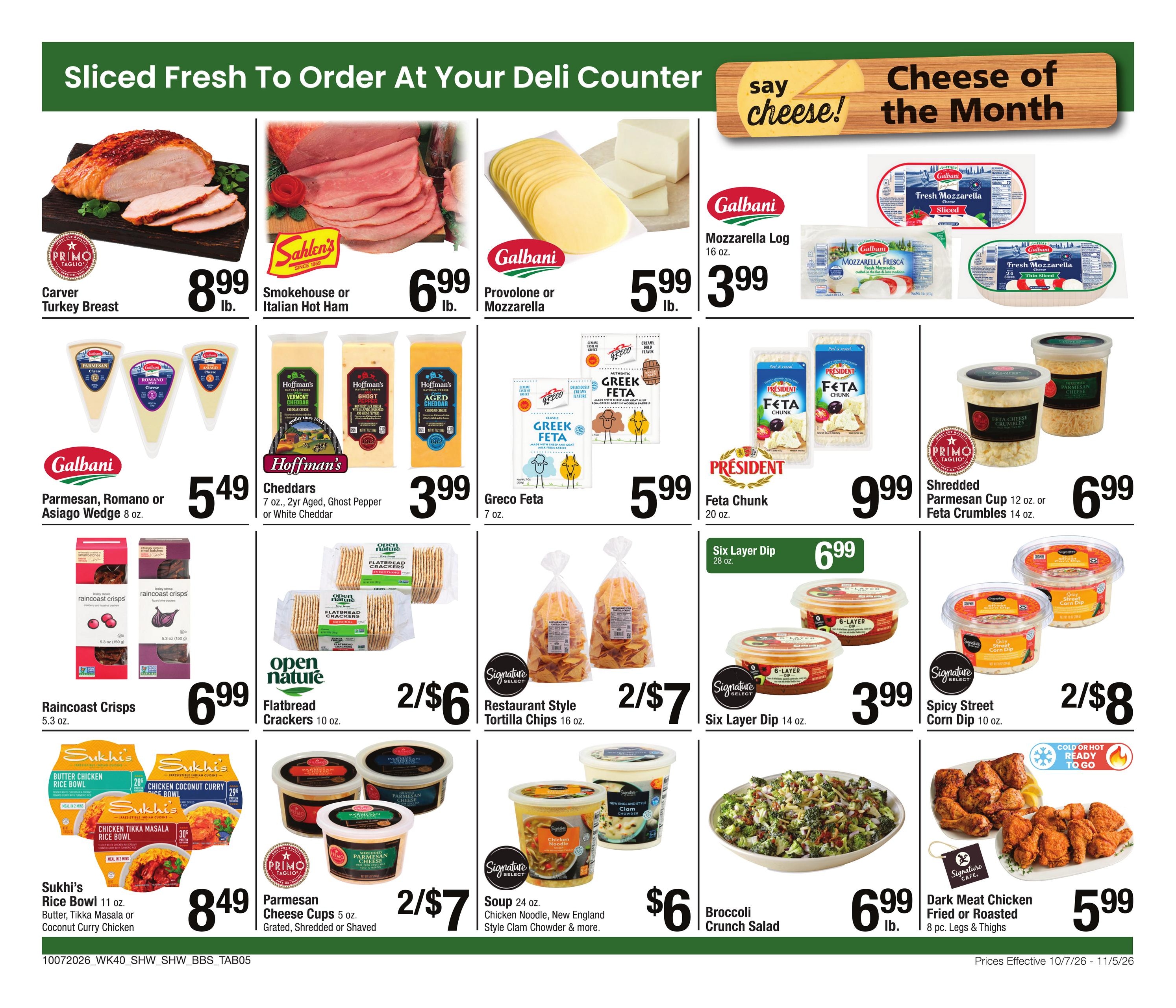Shaw's Big Book of Savings Weekly Ad October 7 - November 5, 2026