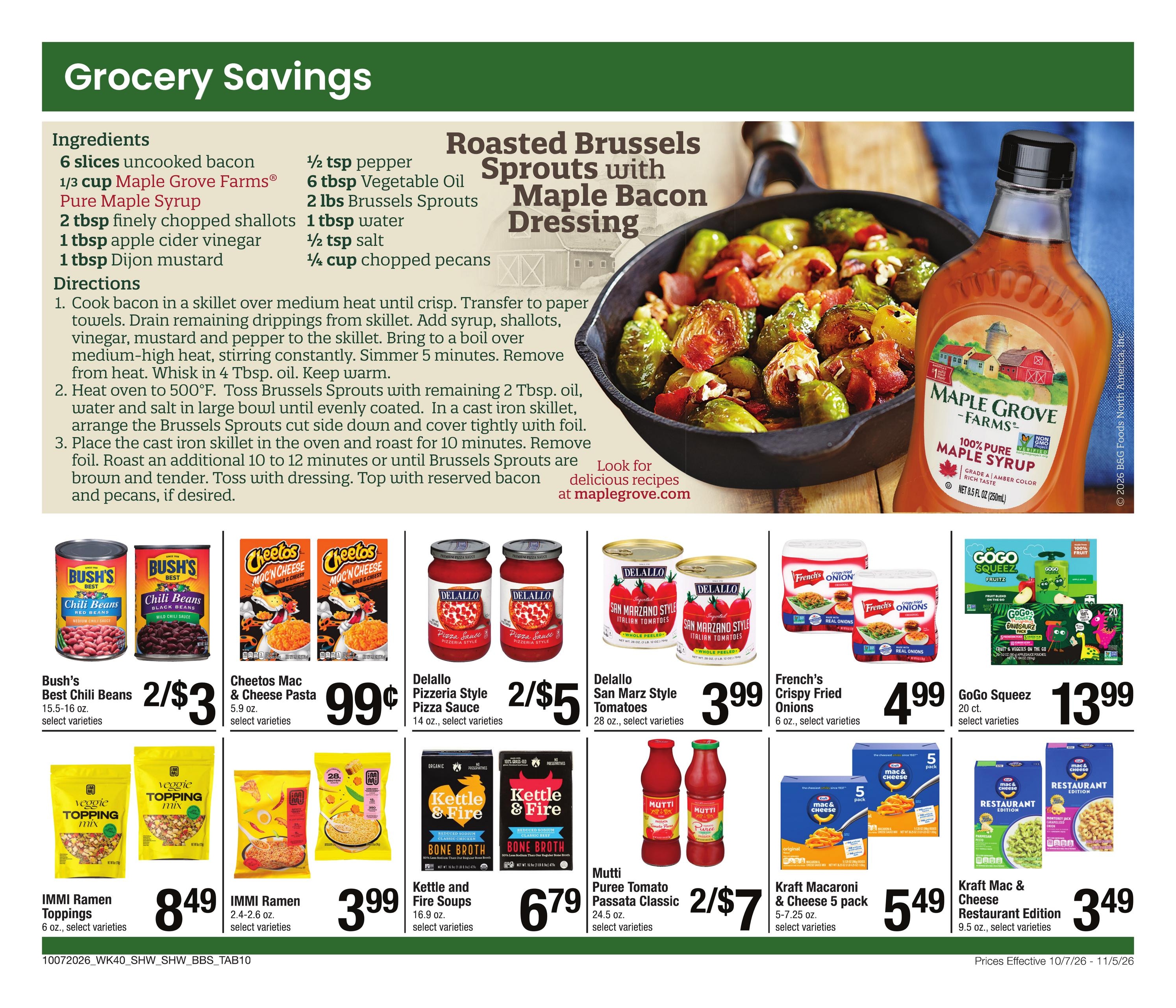 Shaw's Big Book of Savings Weekly Ad October 7 - November 5, 2026