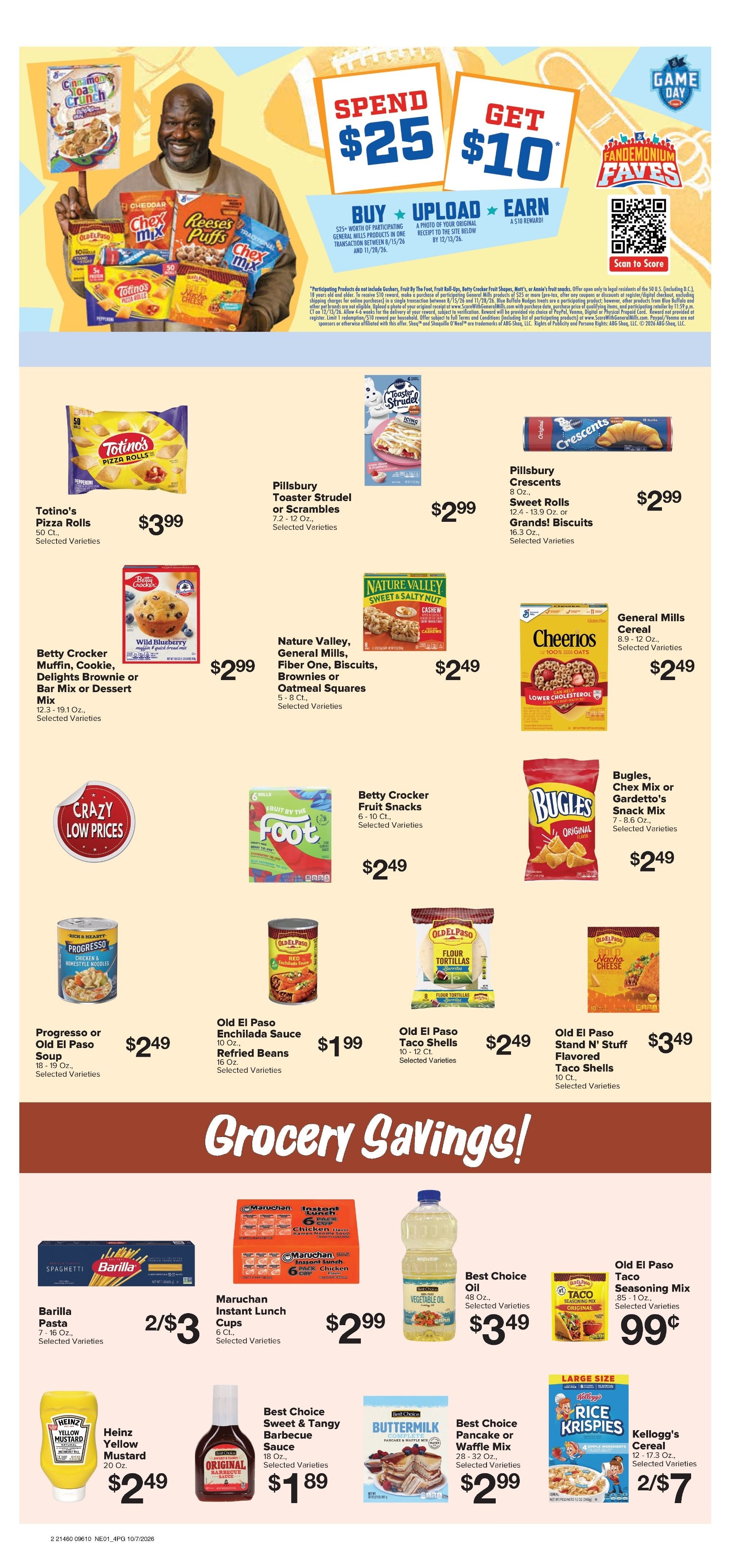 Brown's Grocery Store Weekly Ad October 7 - 13, 2026