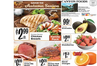 Canyon Foods Weekly Ad October 7 - 13, 2026