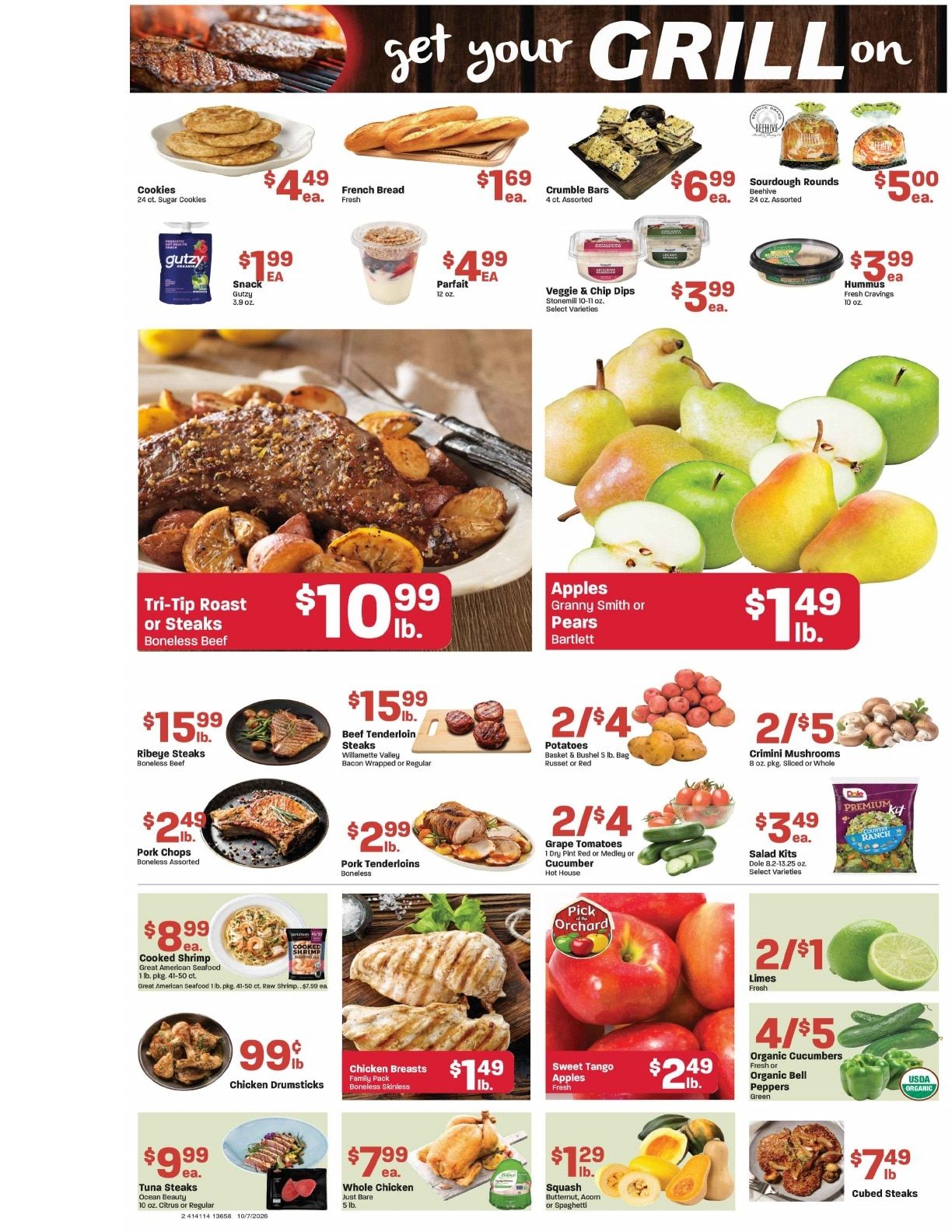 Clinton Market Weekly Ad October 7 - 13, 2026