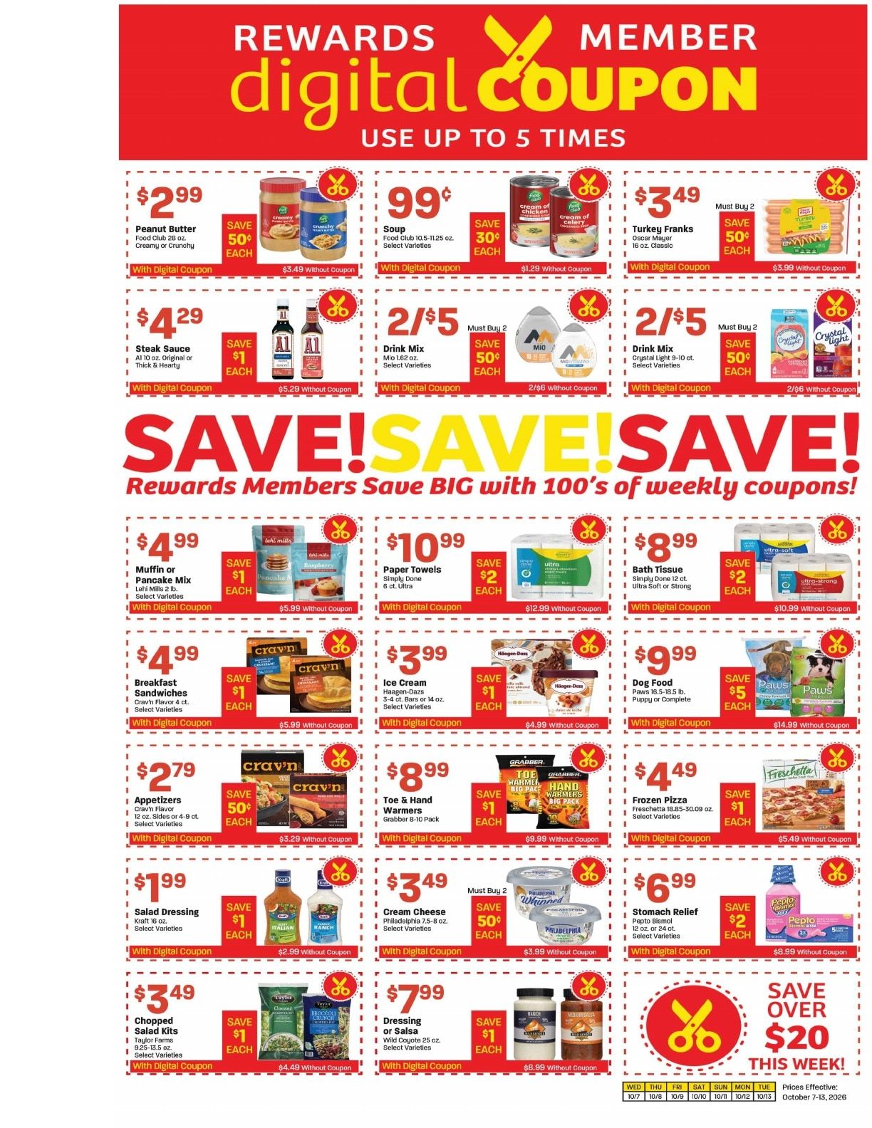 Burney's Weekly Ad October 7 - 13, 2026
