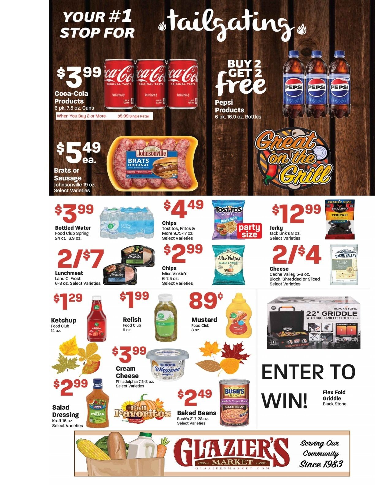 Glazier's Market Weekly Ad October 7 - 13, 2026
