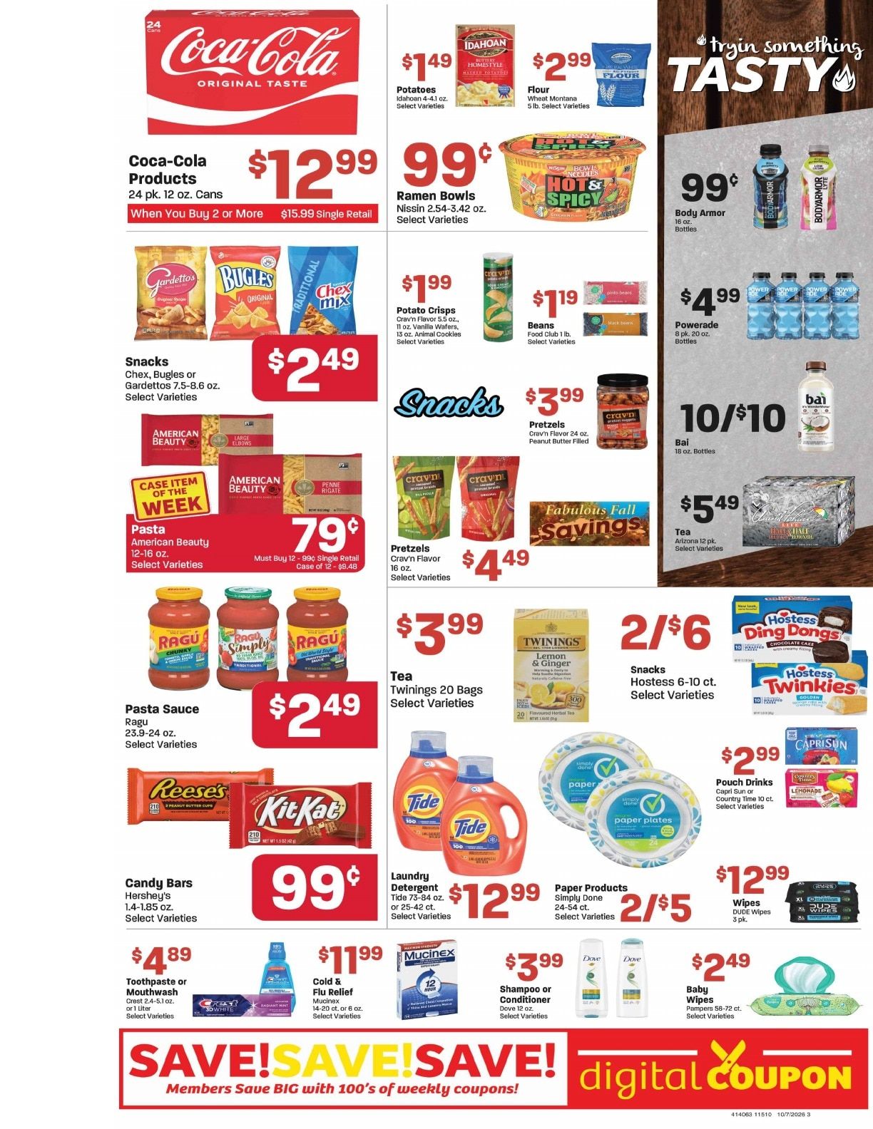 Glazier's Market Weekly Ad October 7 - 13, 2026