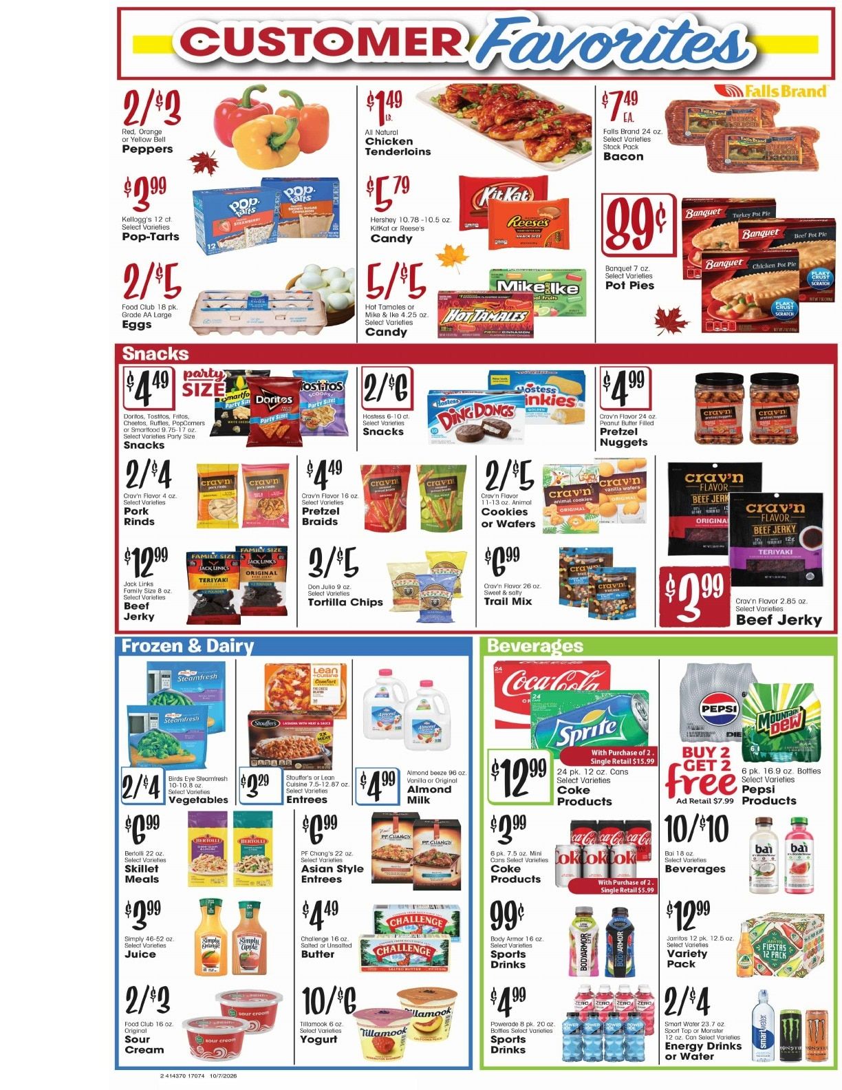 Ken's Food Market Weekly Ad October 7 - 13, 2026
