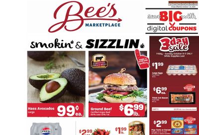 Bee's Marketplace Weekly Ad October 7 - 13, 2026
