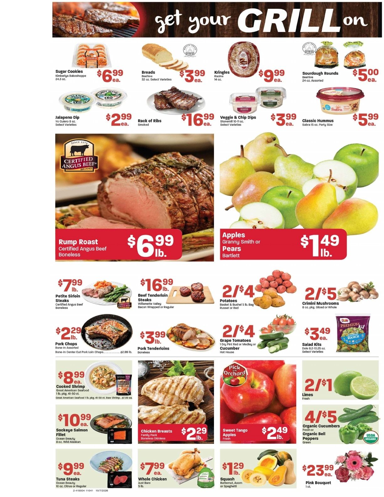 Bee's Marketplace Weekly Ad October 7 - 13, 2026